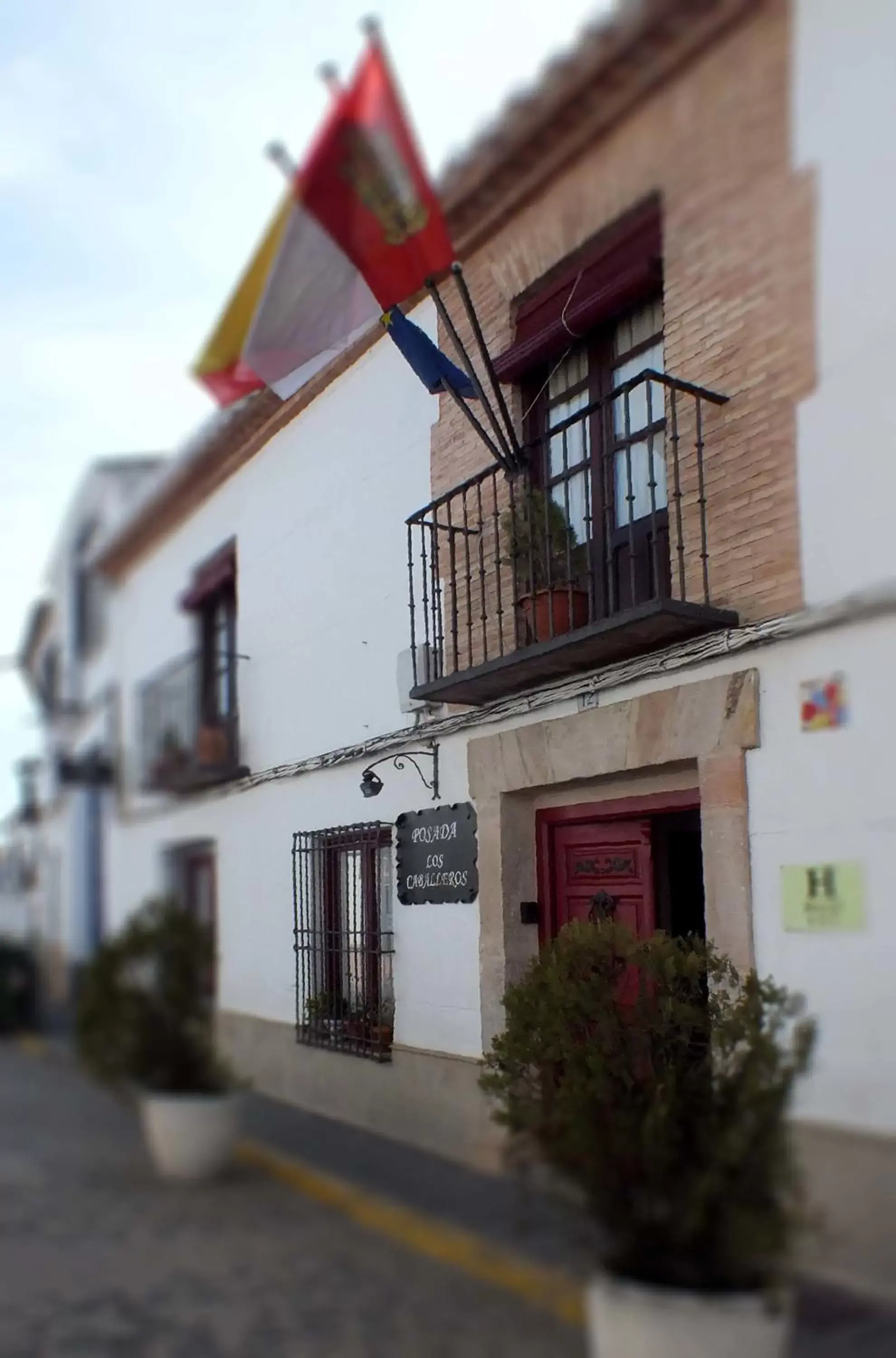 Property Building in Hotel Rural Posada Los Caballeros