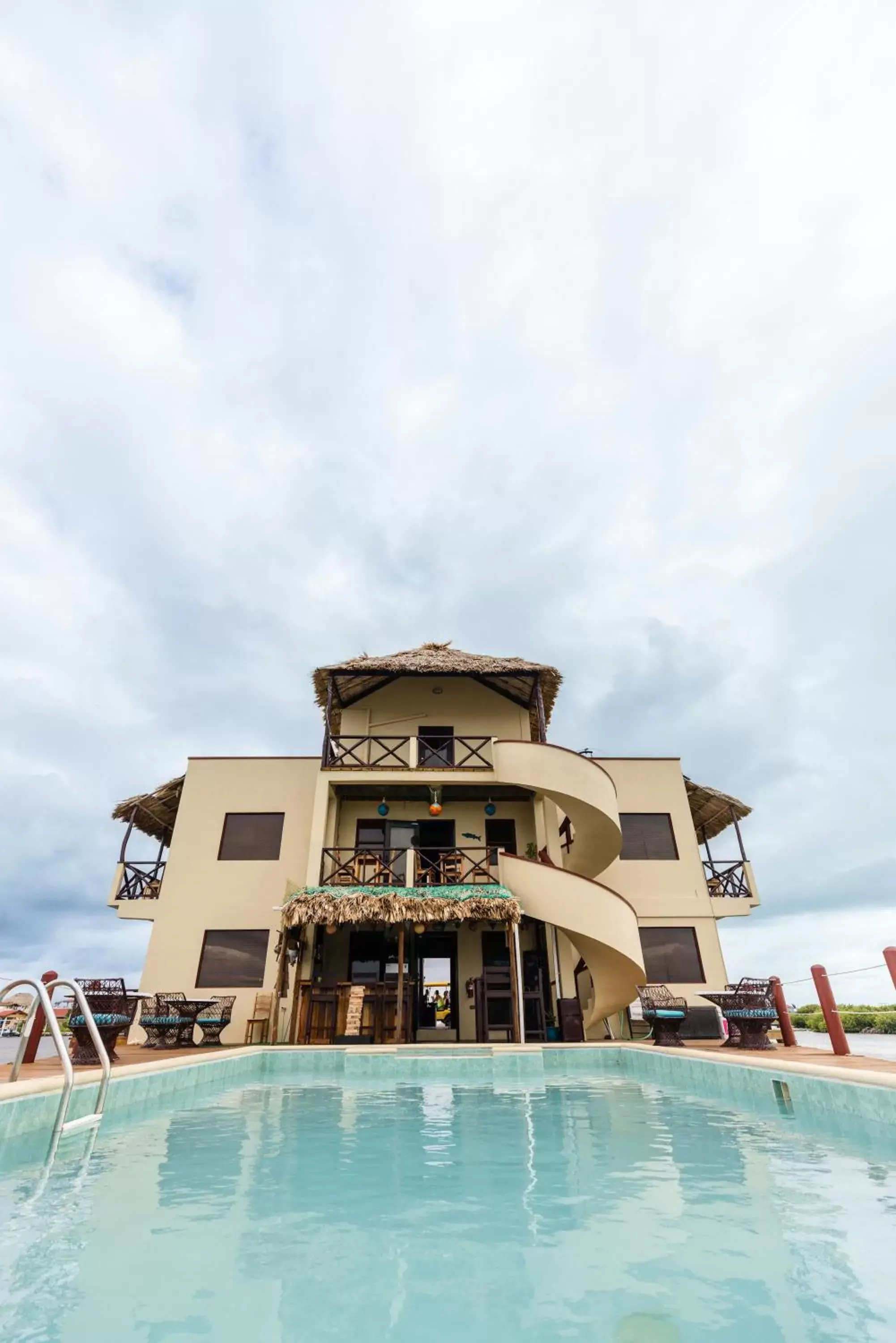 Property Building in Lina Point Belize Overwater Resort