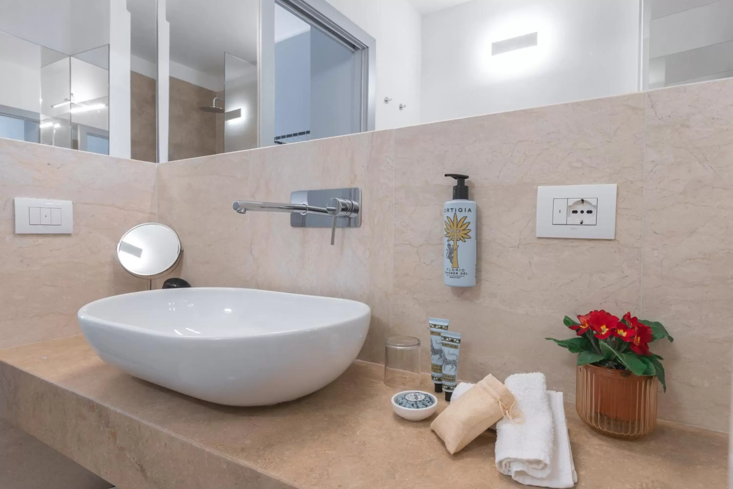 Bathroom in Archè Design Rooms and Suites