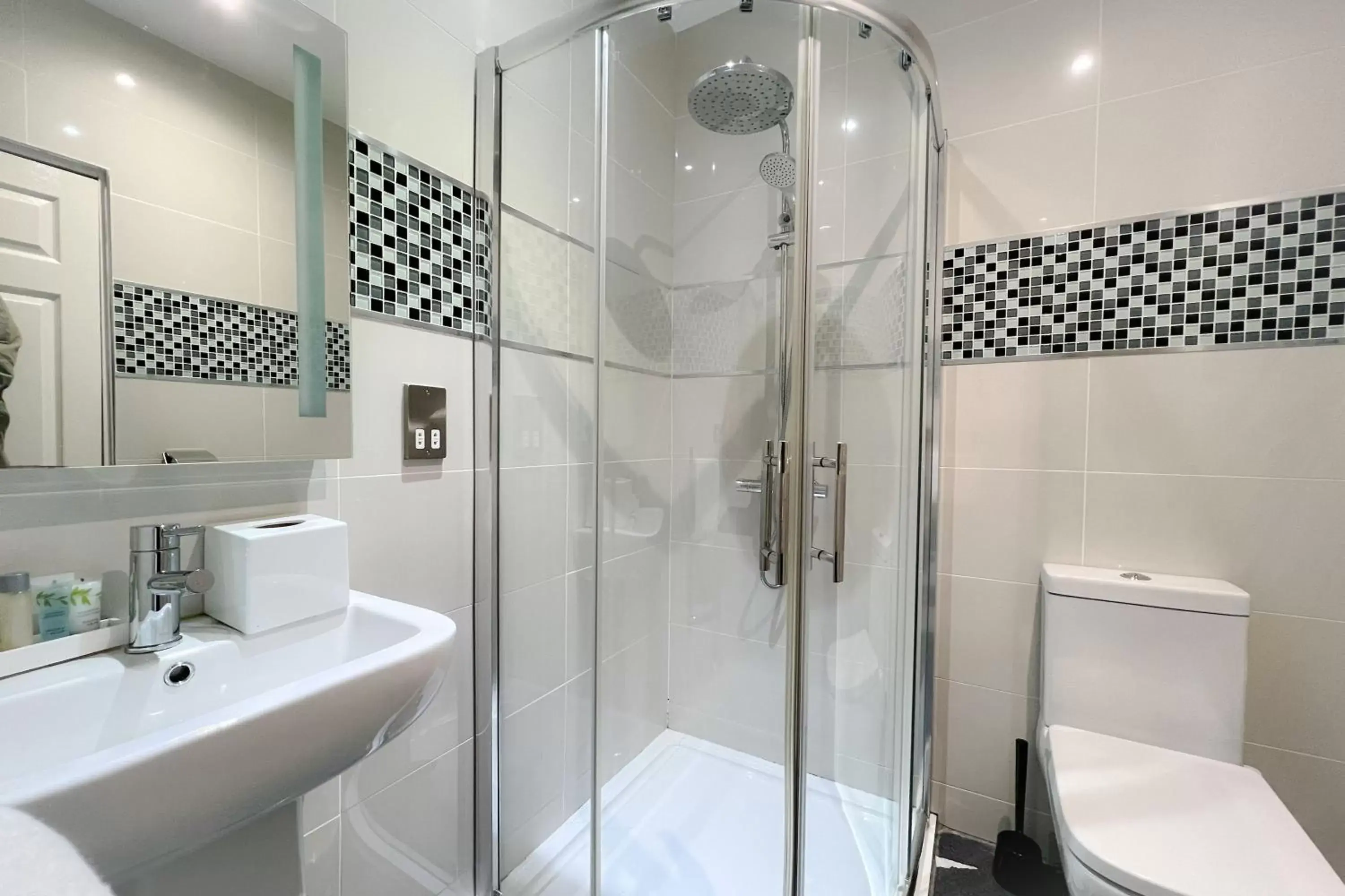 Shower, Bathroom in Castle Bromwich Hall; Sure Hotel Collection by Best Western