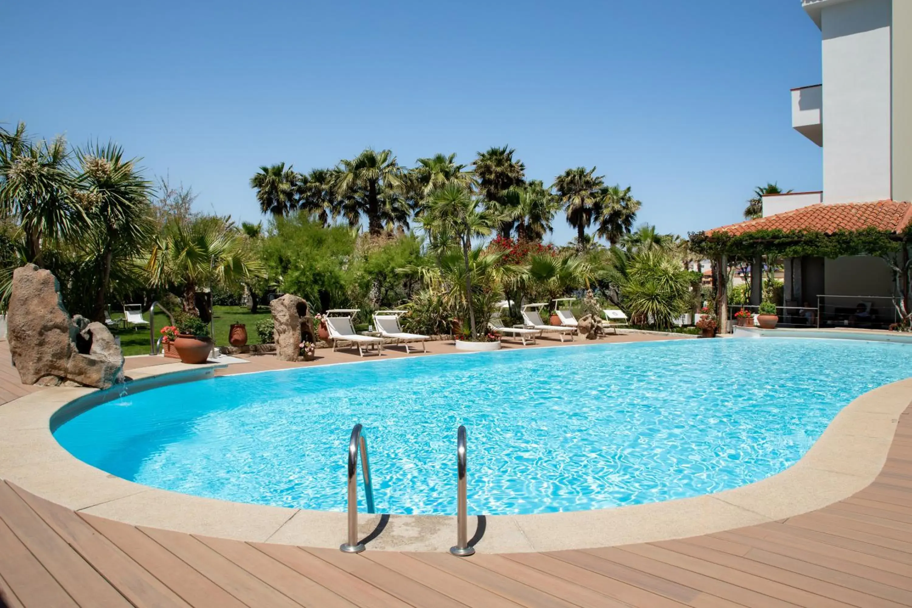 Swimming Pool in Hotel Villa Margherita