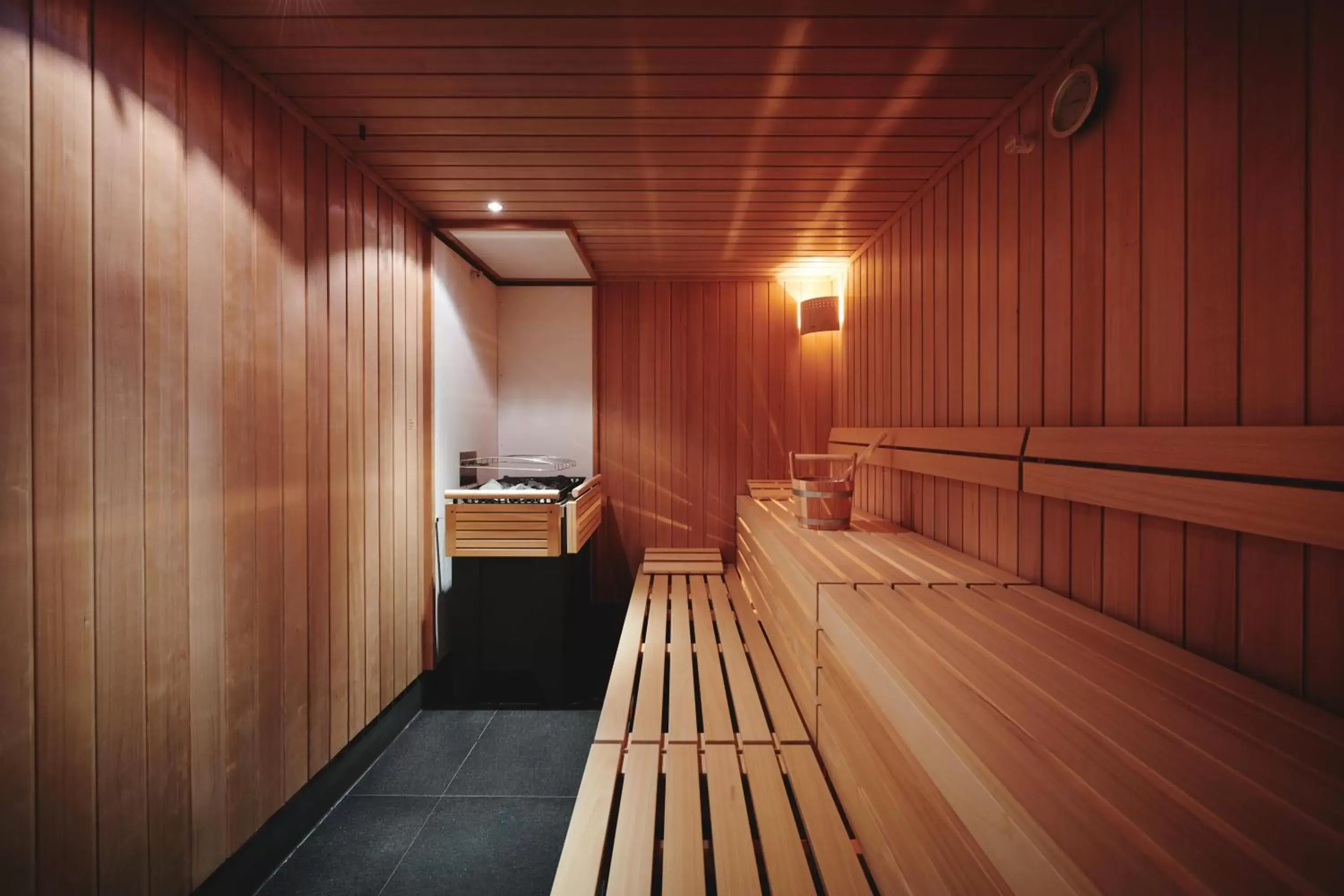 Sauna in Hotel Gilbert