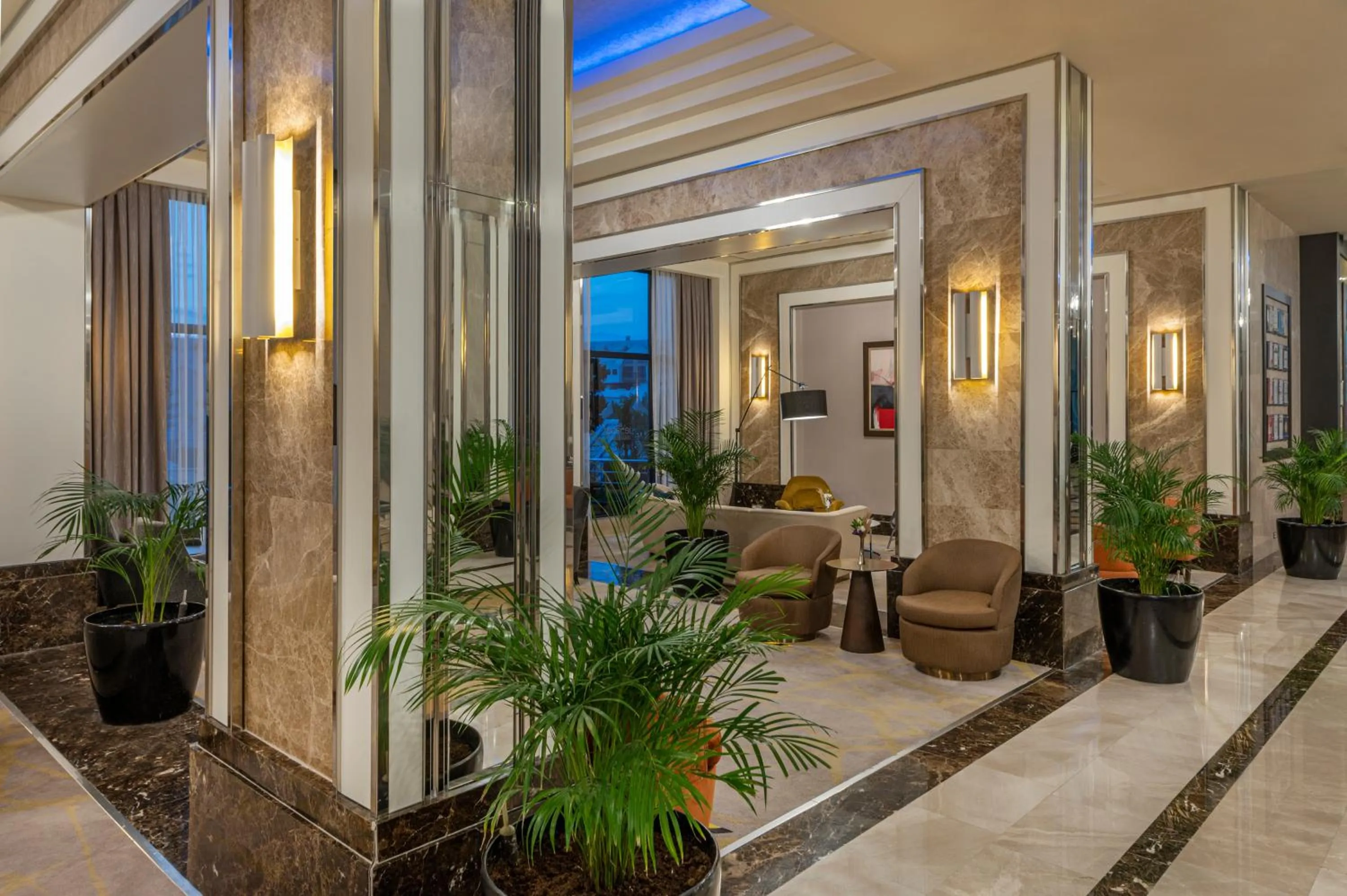 Lobby or reception in Susesi Luxury Resort