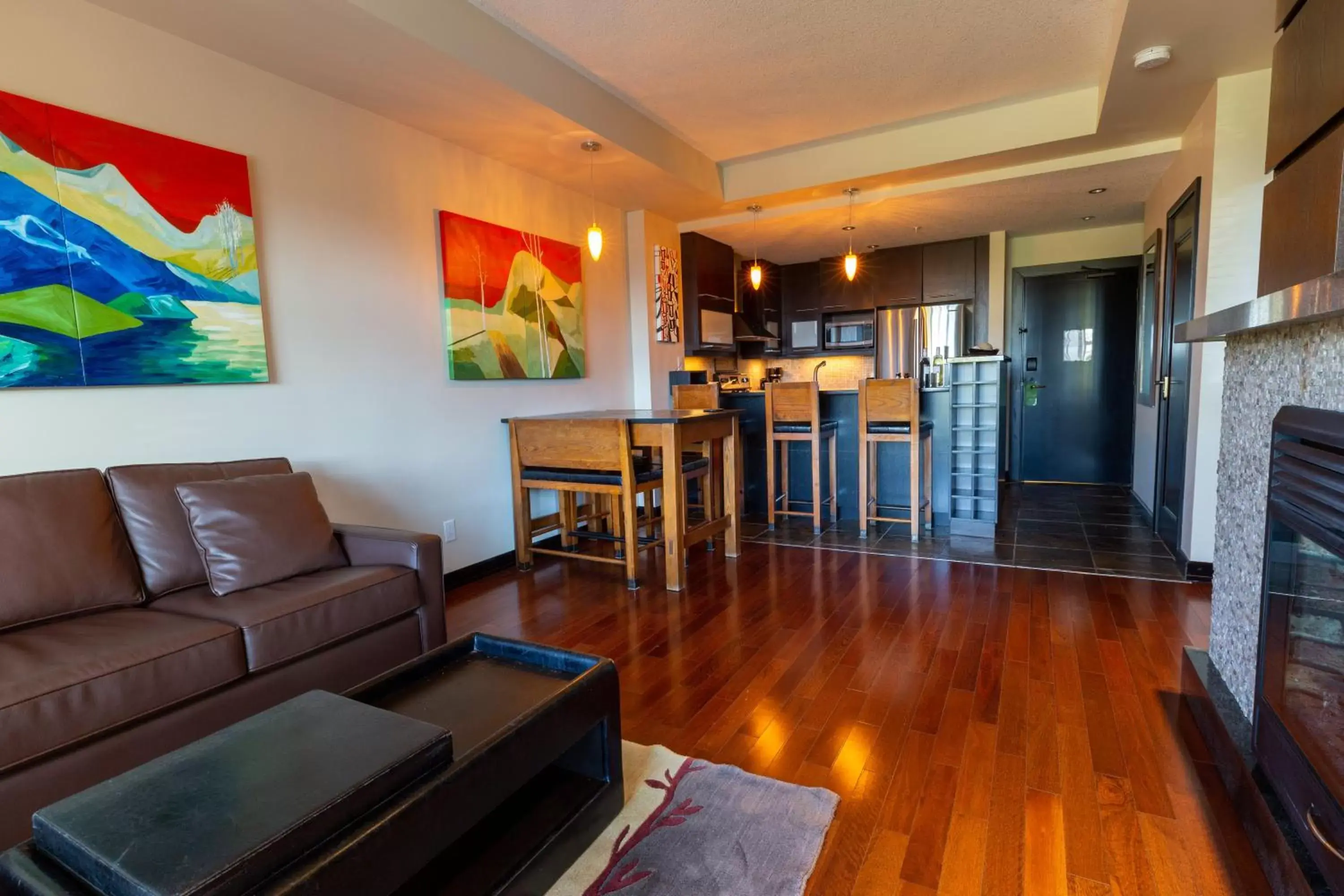 Living room in Copper Point Resort