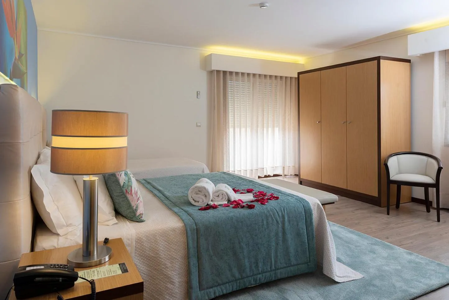 Bedroom, Bed in Hotel Jardim