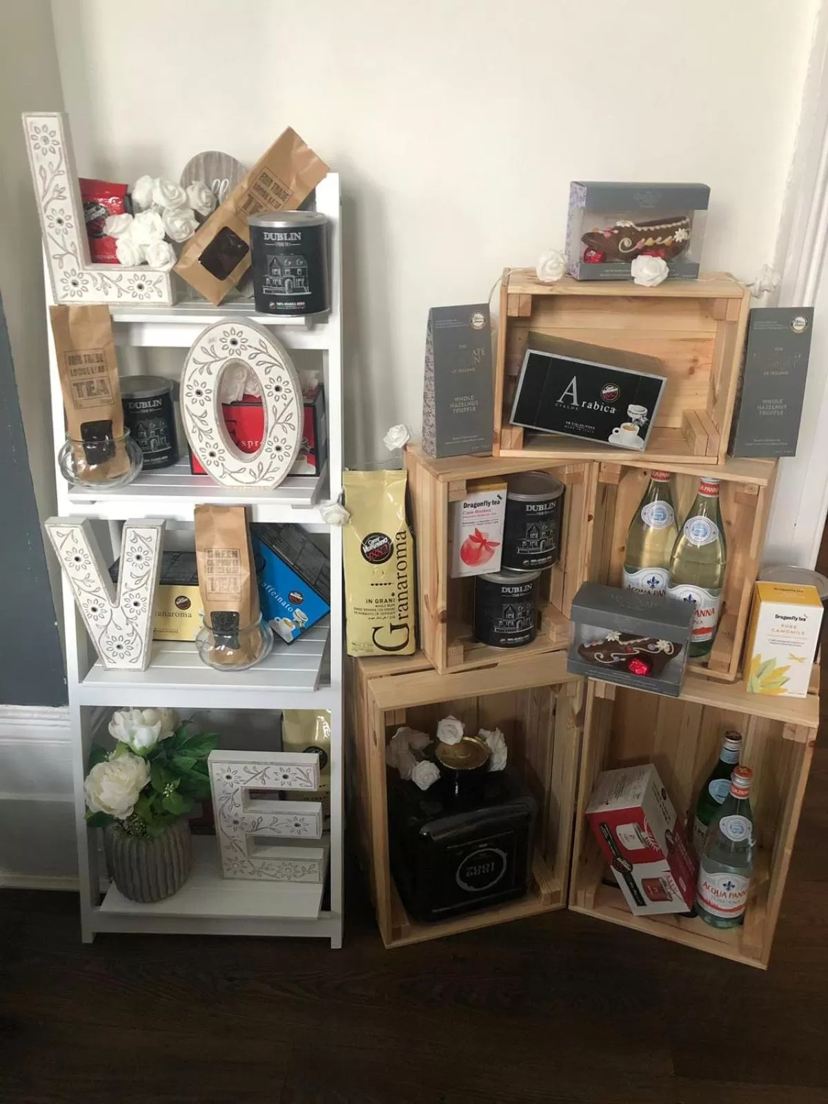 Decorative detail in The Strand Hotel, the former residence of Oscar Wilde