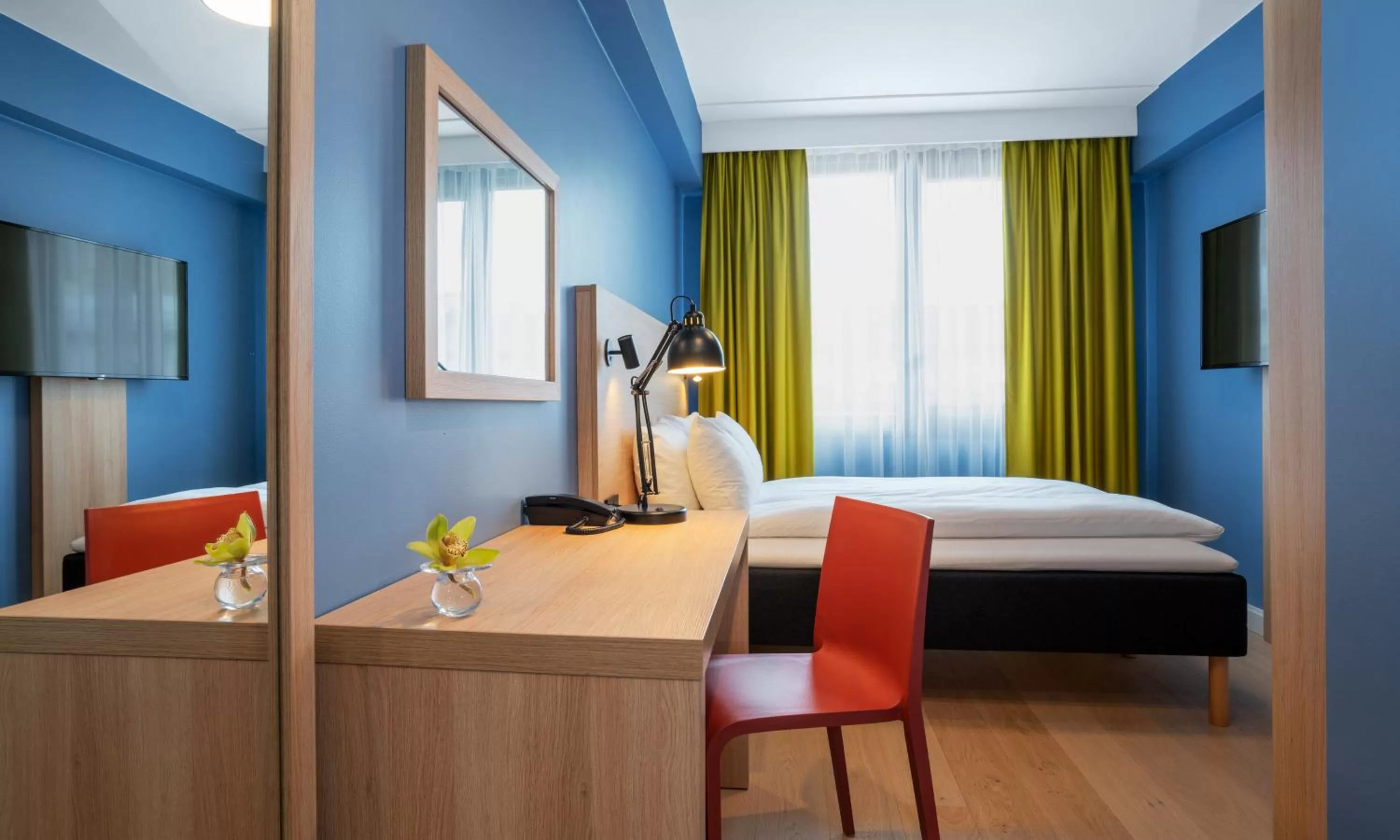 Bed in Thon Hotel Astoria