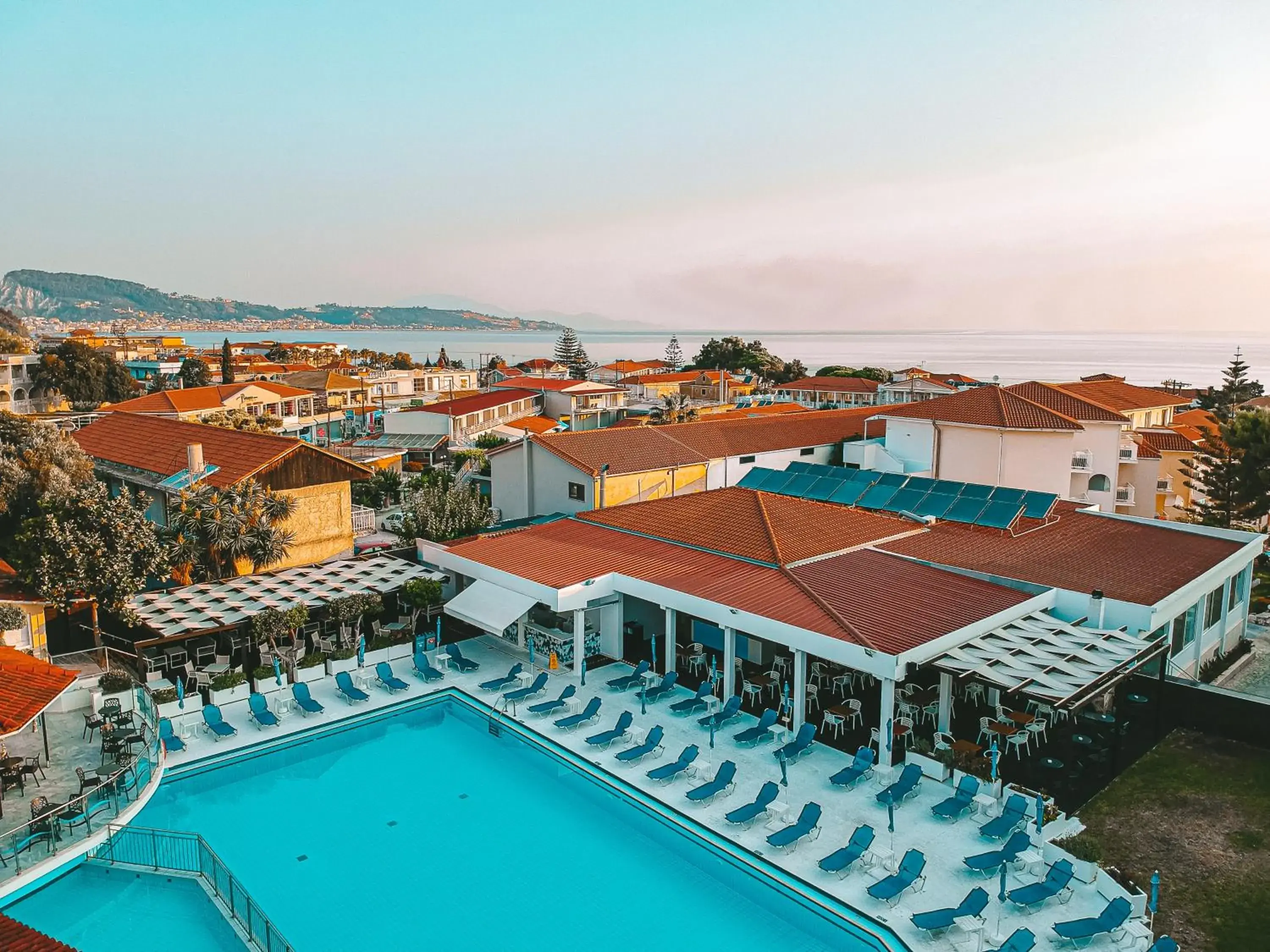 Bird's eye view, Pool View in Diana Palace Hotel