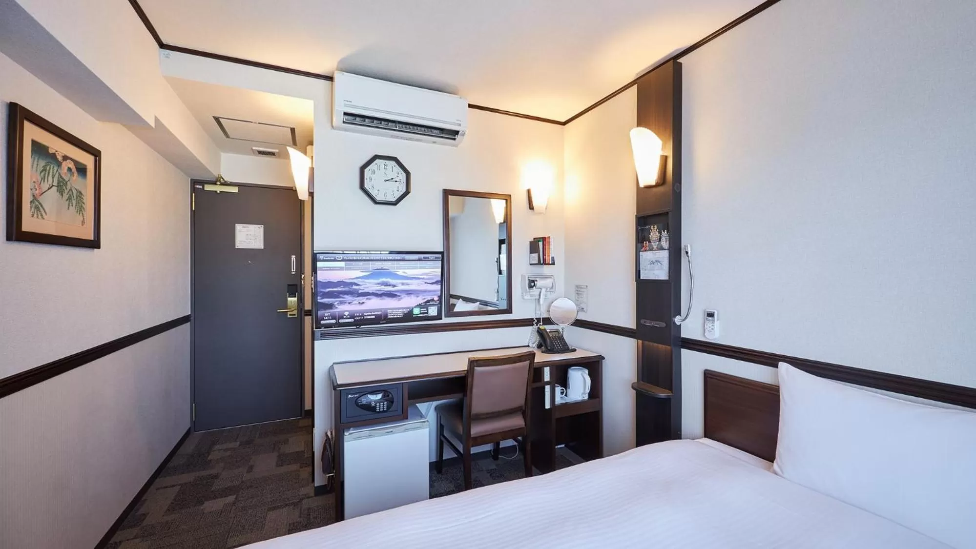 Area and facilities, Bed in Toyoko Inn Kakegawa eki Shinkansen Minami guchi