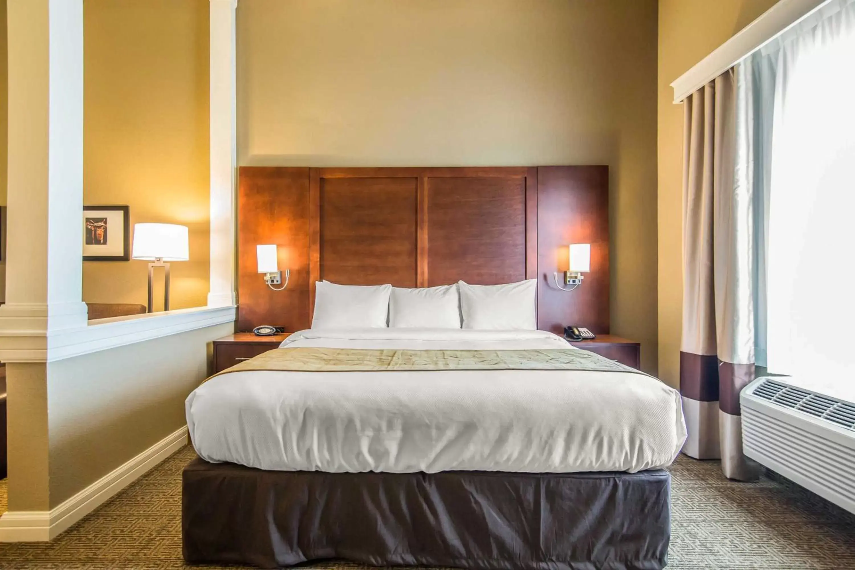 Bedroom, Bed in Comfort Suites - Dodge City