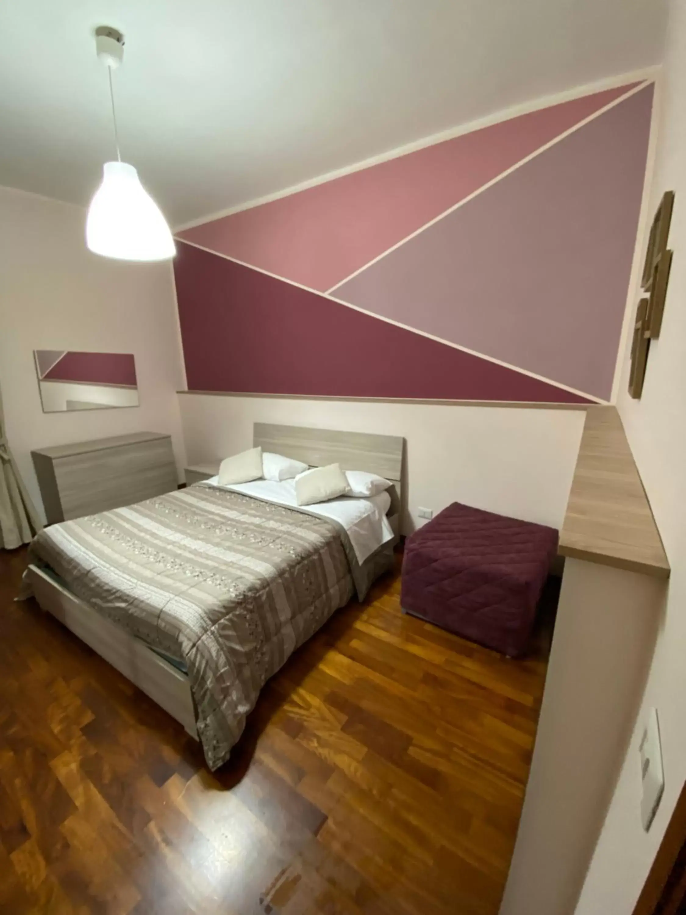 Double Room with extra bed with private bathroom in B&b Il miglio d’oro Double Room with extra bed with private bathroom in B&b Il miglio d’oro