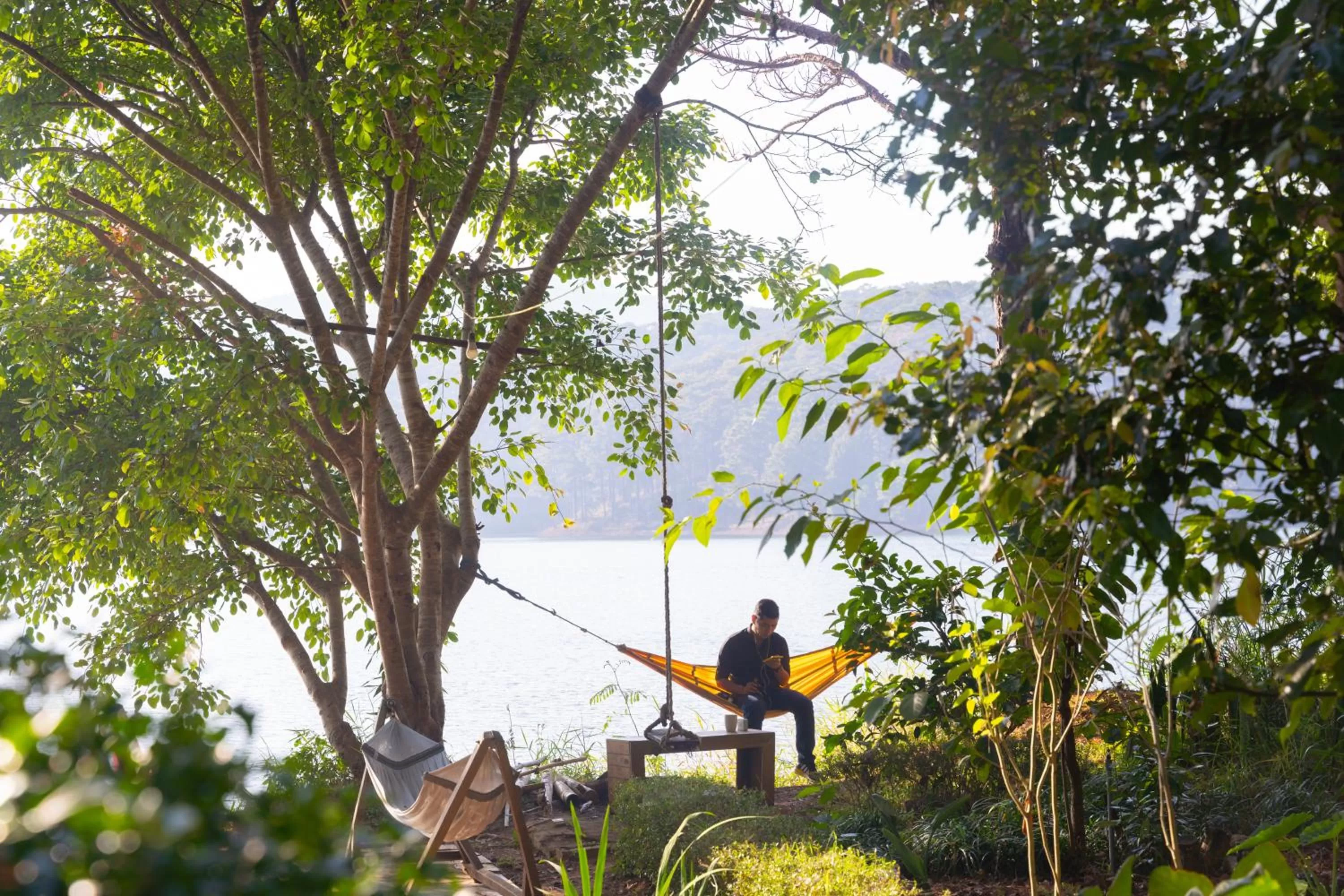 People in The Lake House Dalat
