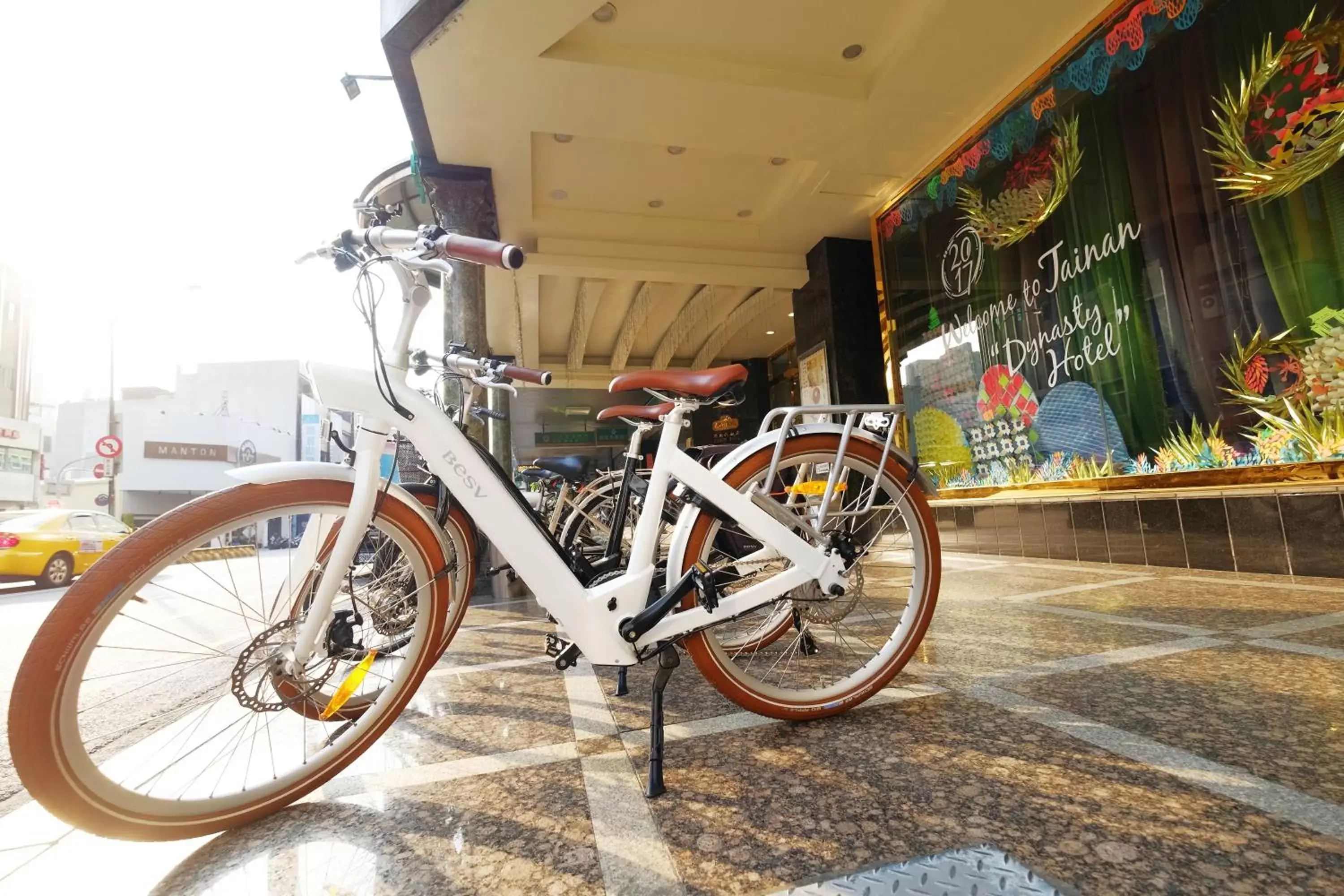 Property building, Biking in Dynasty Hotel