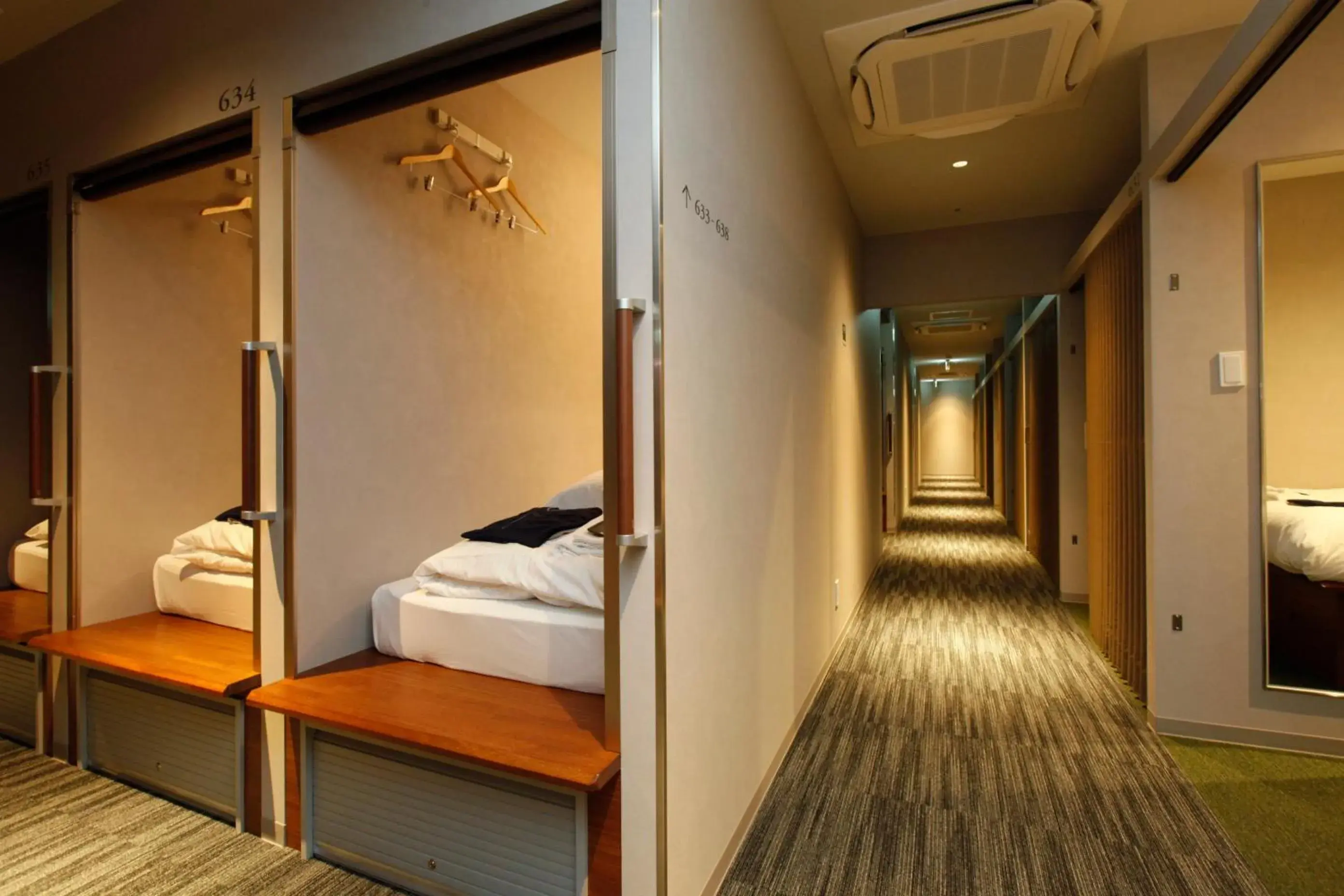 Bed in Gardens Cabin Bed in Gardens Cabin