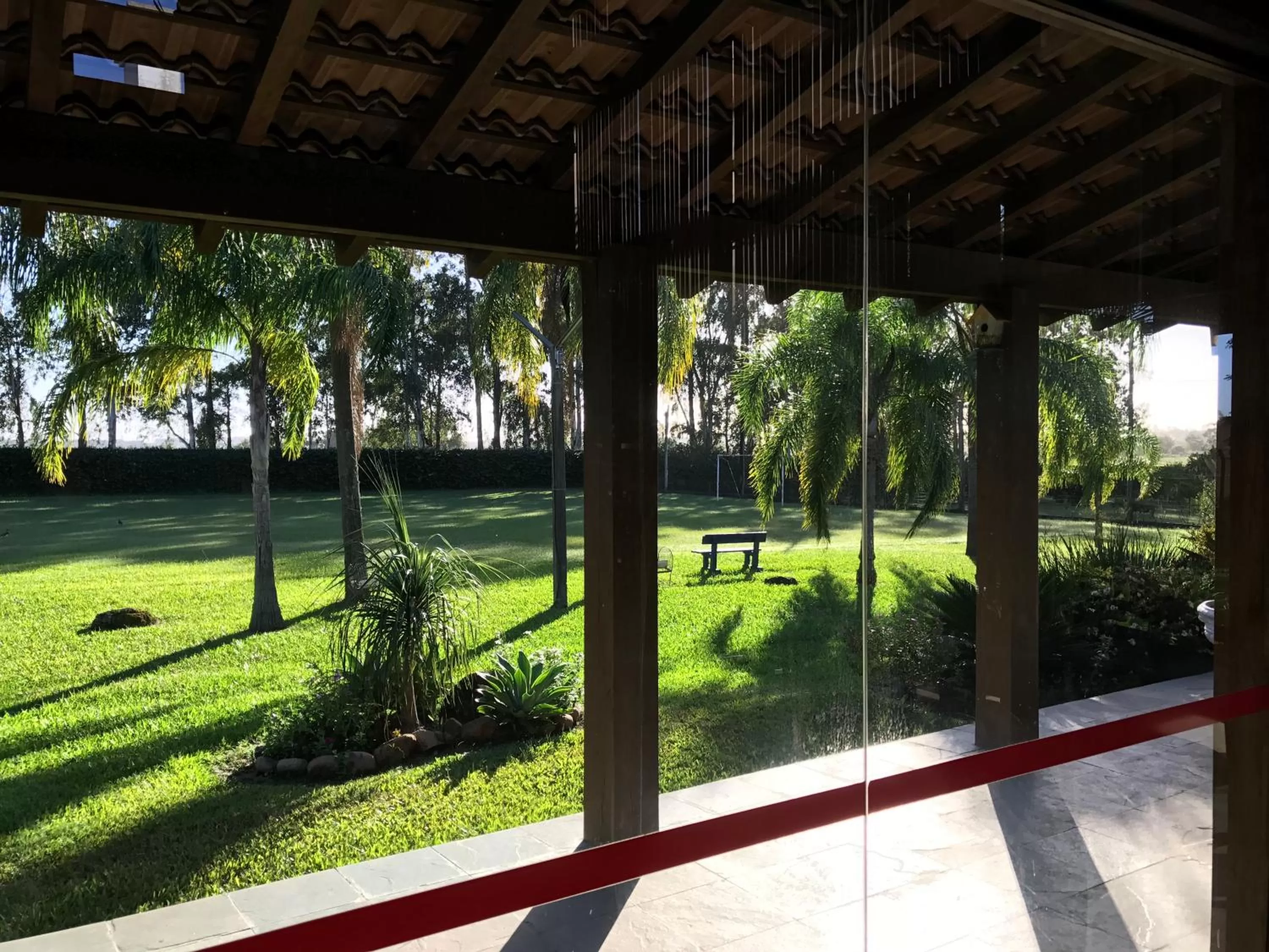 Garden view in Hotel Texacao do Cavera