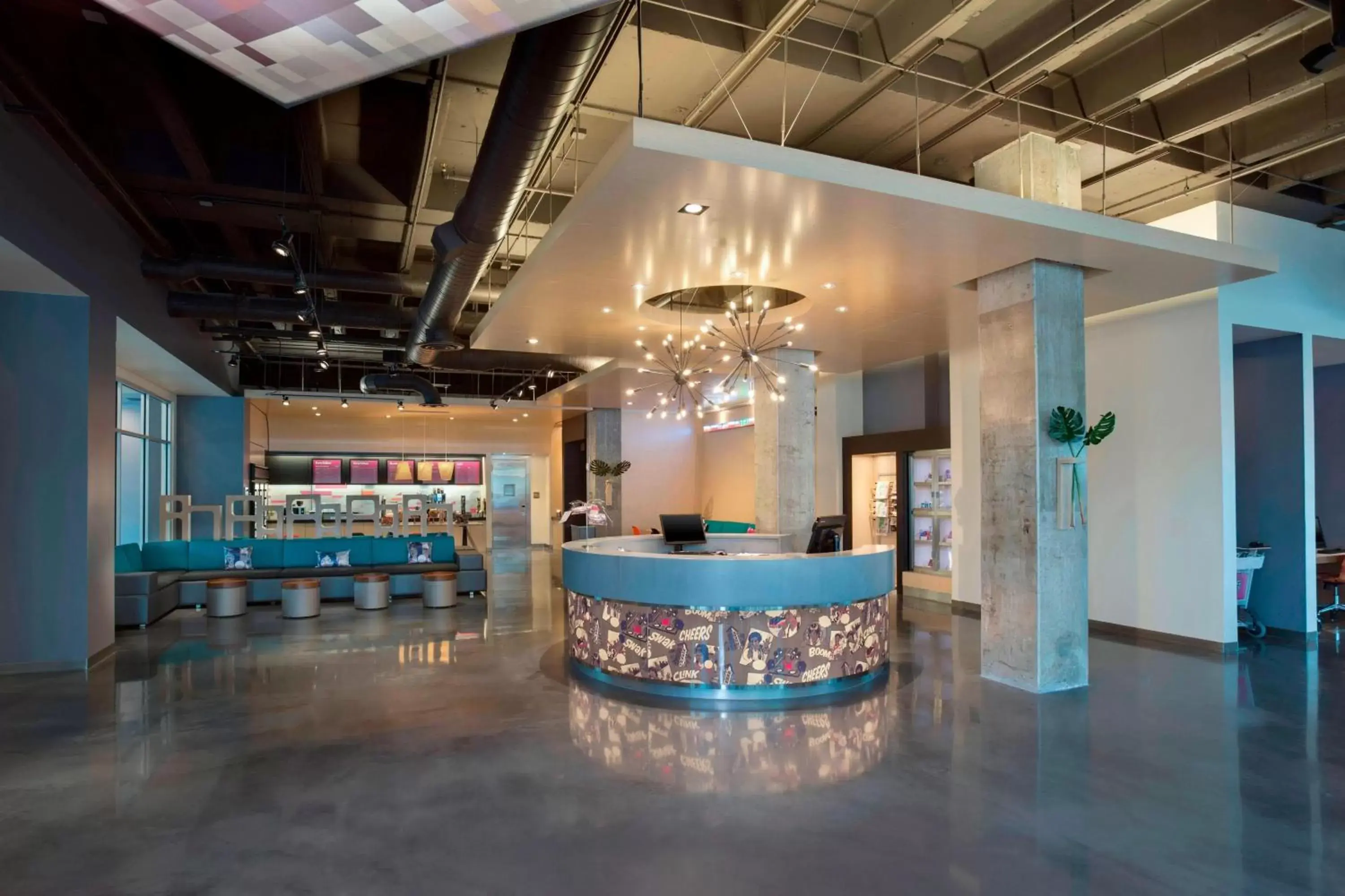 Lobby or reception, Lobby/Reception in Aloft - Tampa Downtown