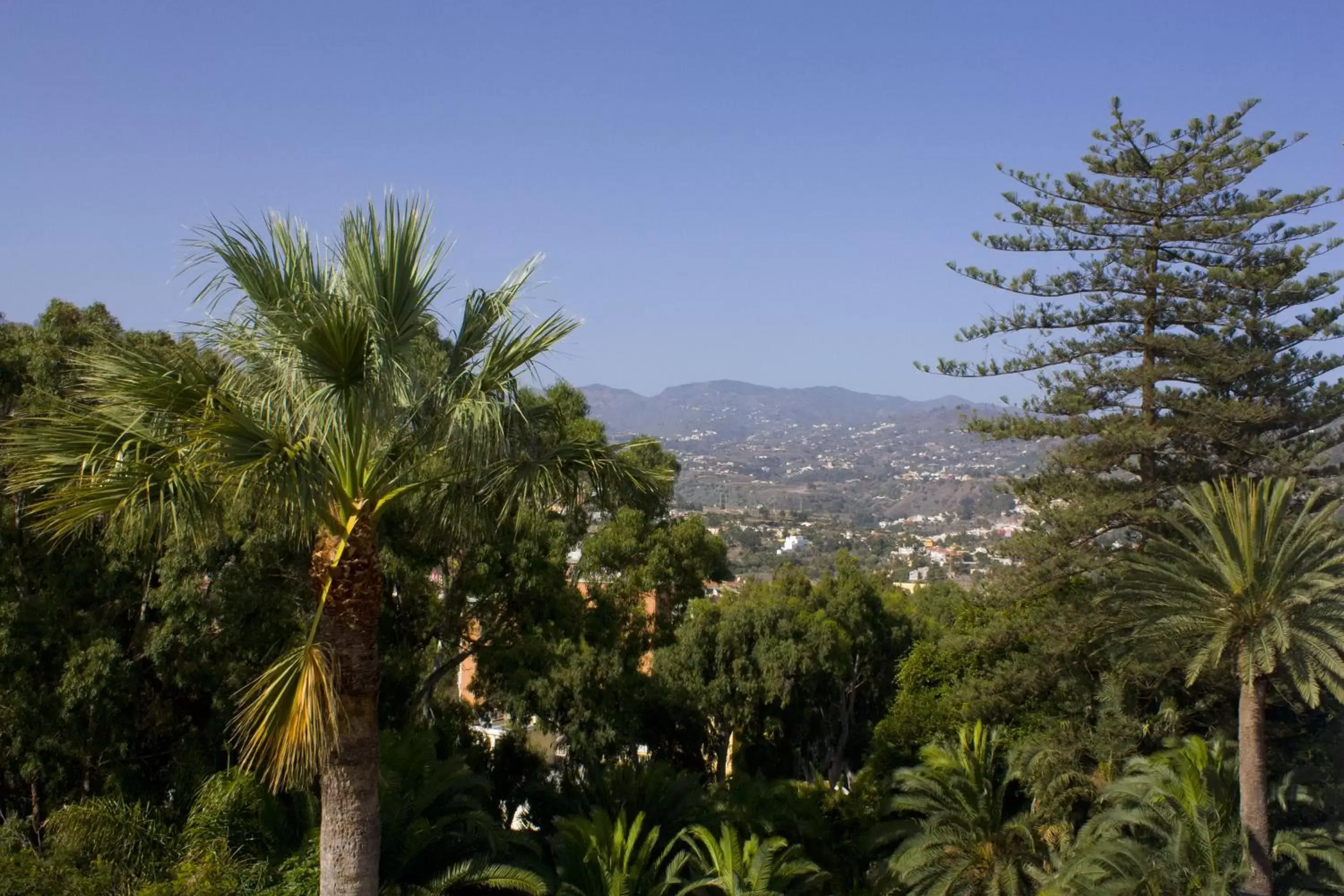 Mountain view in Hotel Escuela Santa Brígida