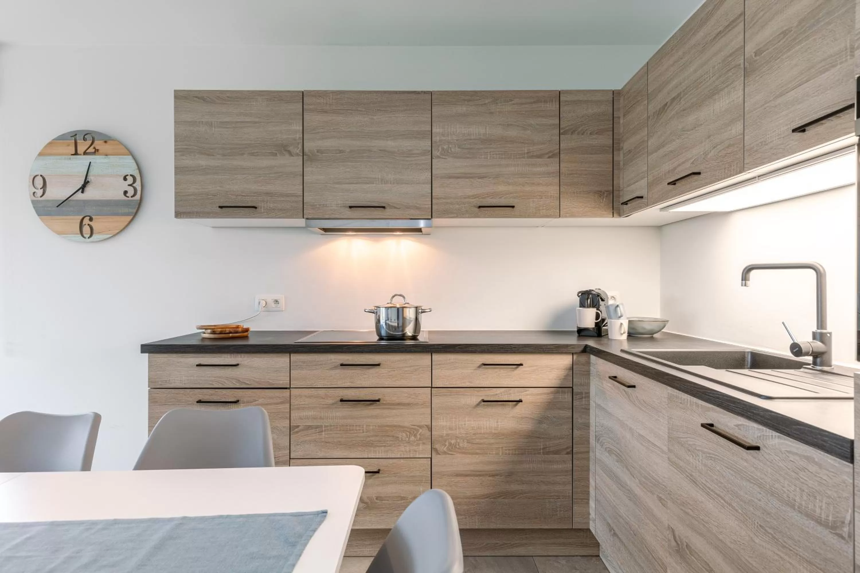 Coffee/tea facilities, Kitchen/Kitchenette in Whaaw Westende-bad