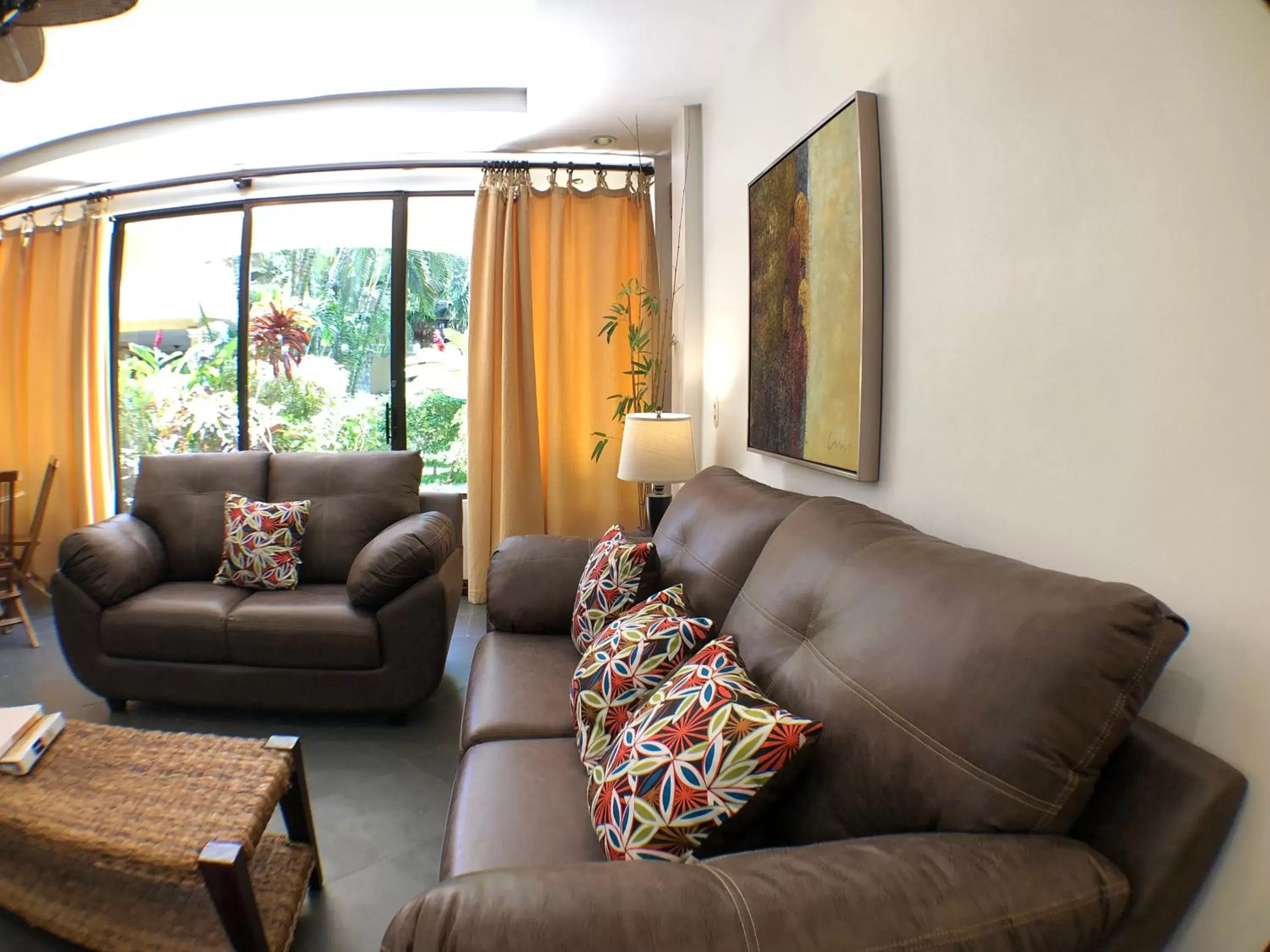 Living room in Monte Carlo Luxury Condominiums