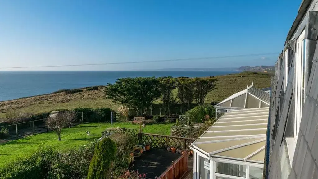 Natural landscape in Chesil Beach Lodge