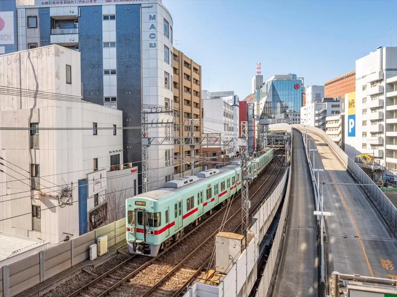 View (from property/room) in Nishitetsu Inn Tenjin