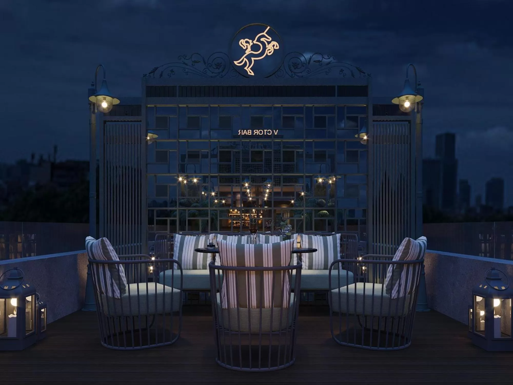 Lounge or bar in Victor Metropolis Hanoi Hotel & Rooftop Bar