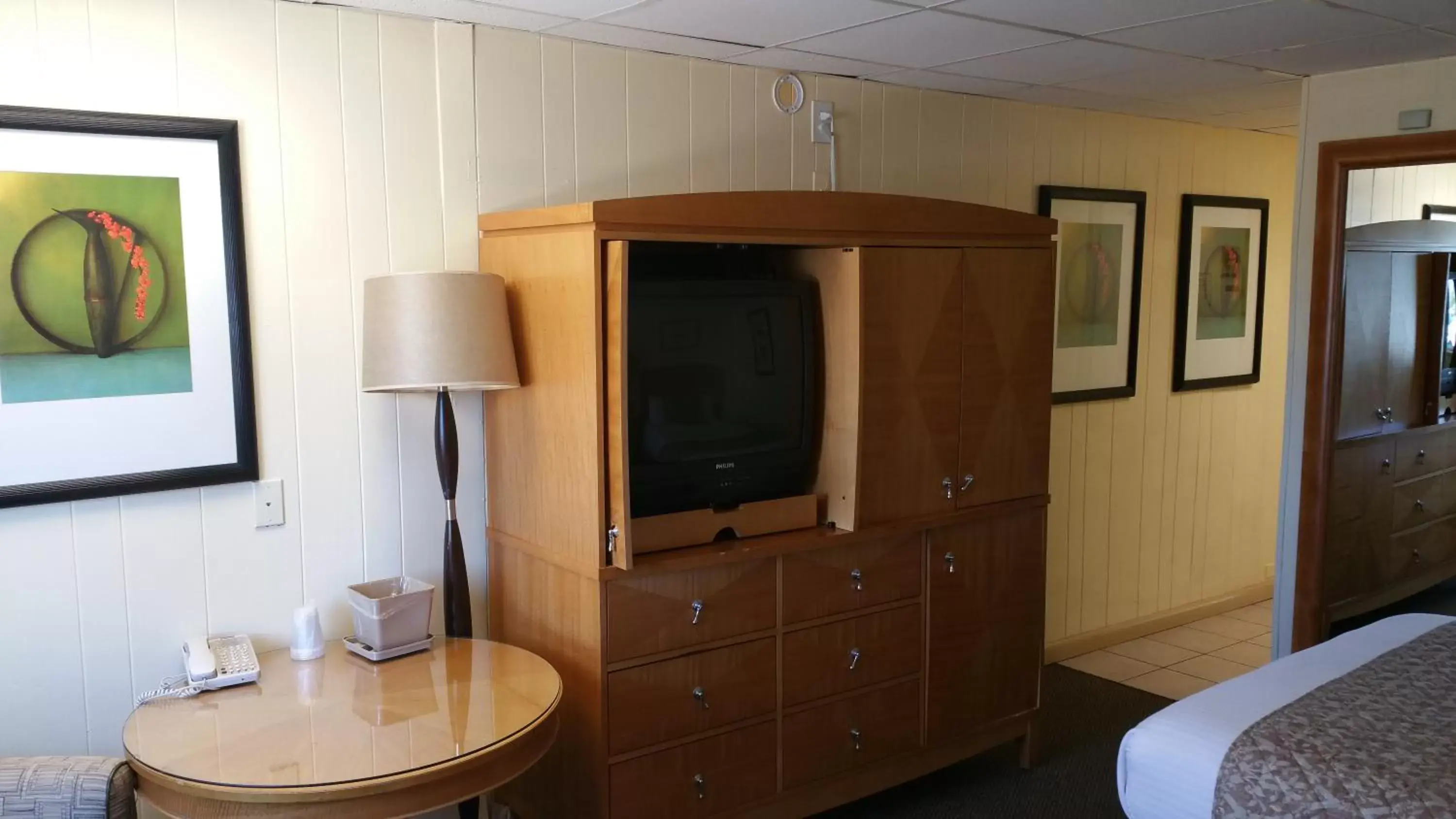 TV and multimedia, TV/Entertainment Center in The Amethyst Beach Motel