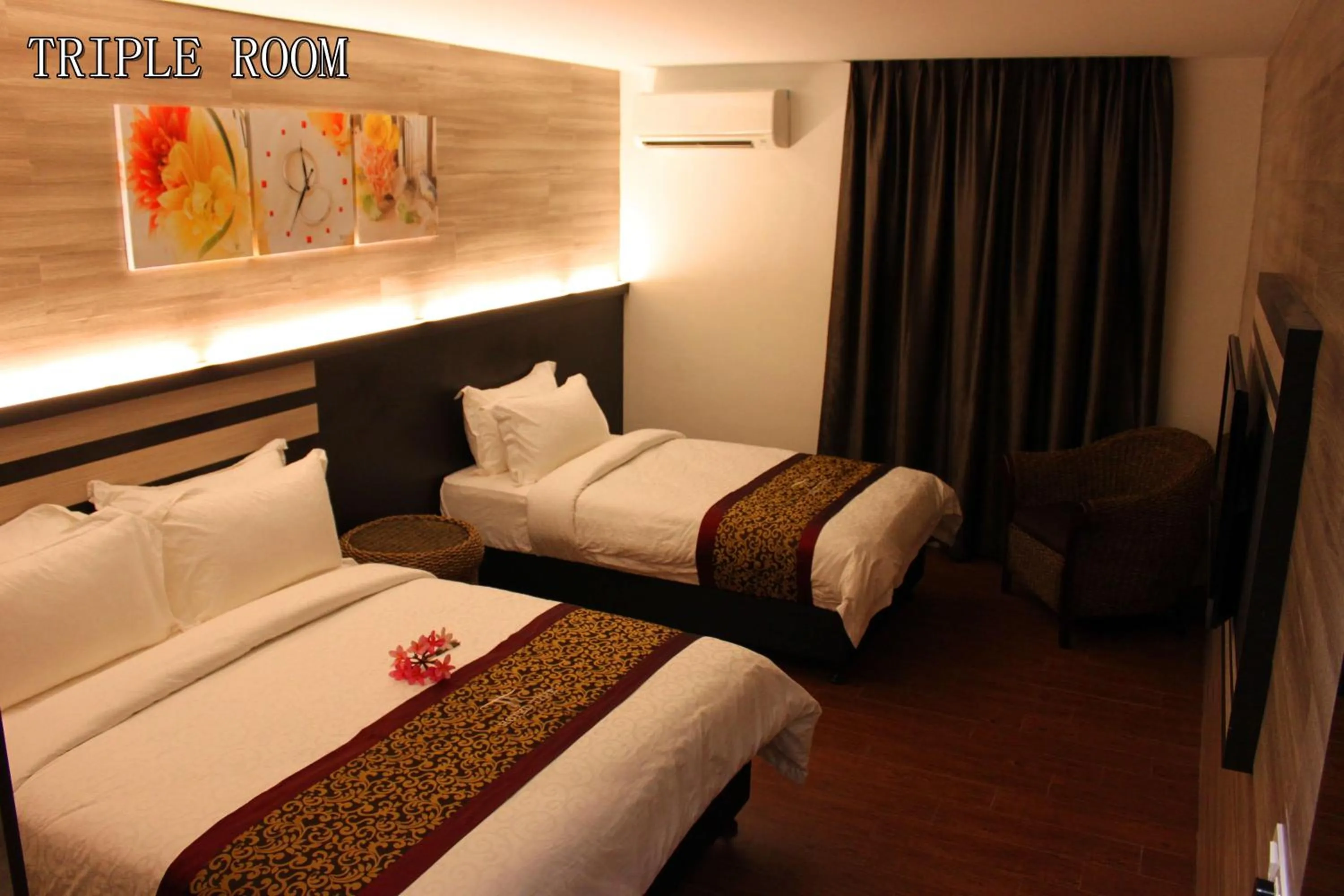 Bed in Hotel Time Boutique Nilai