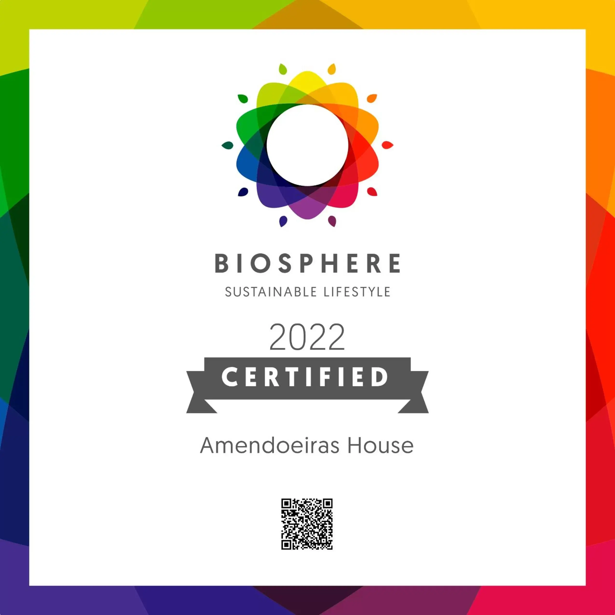 Certificate/Award in AmendoeirasHouse