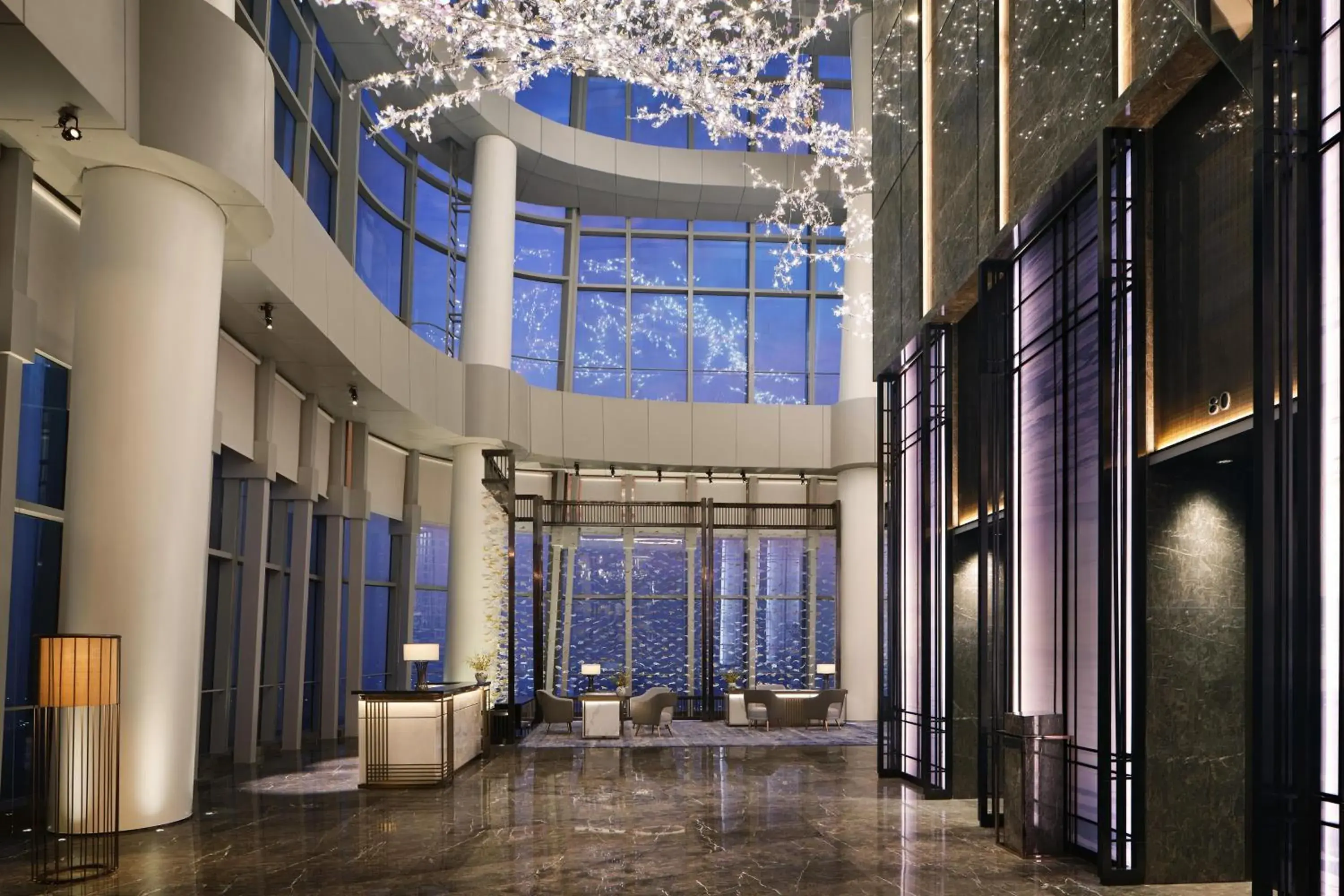 Lobby or reception, Pool View in Na Lotus Hotel, a Luxury Collection Hotel, Nanning