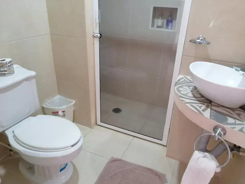 Bathroom in Casa Xanath
