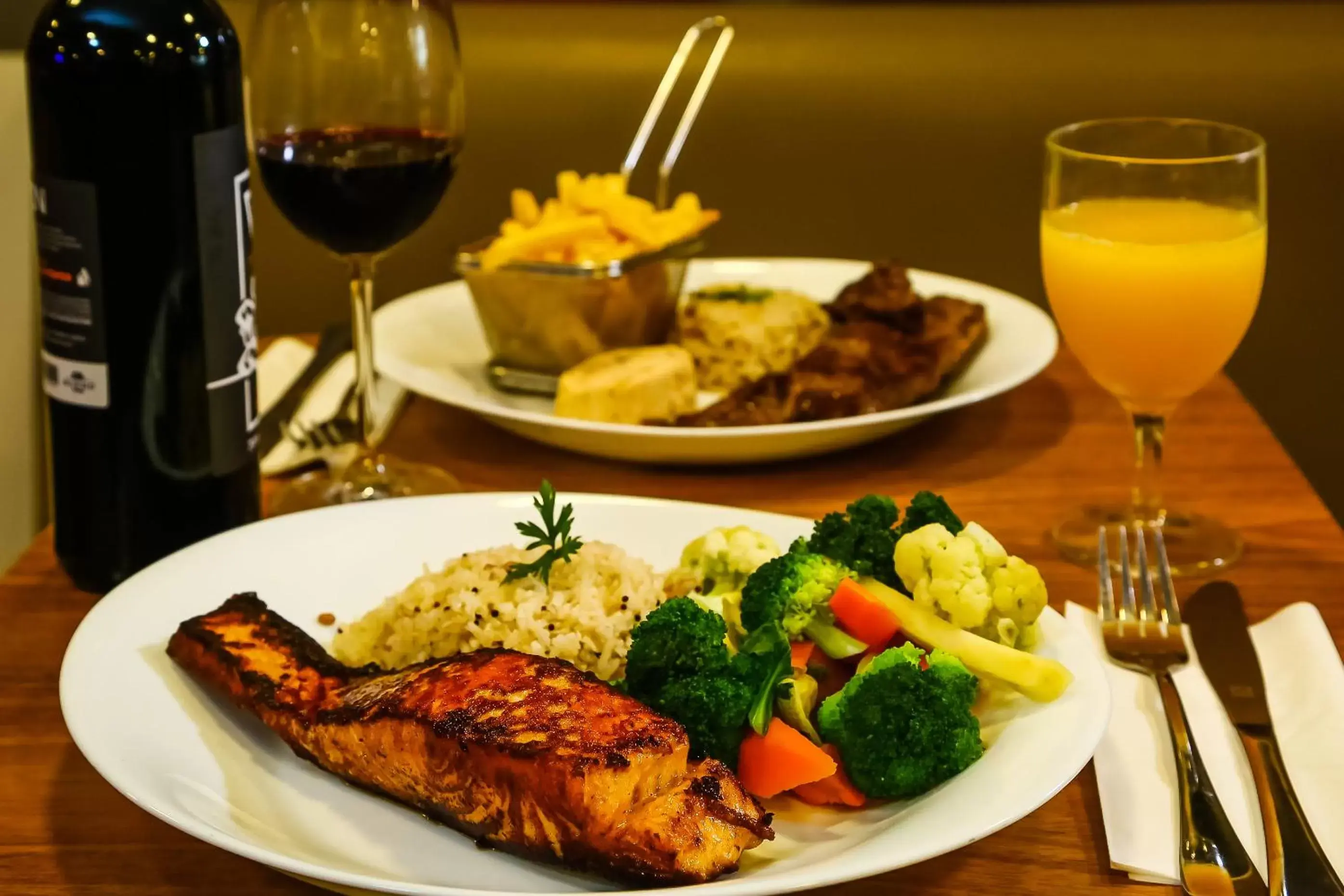 Food close-up, Lunch and Dinner in ibis budget Rio de Janeiro Nova America