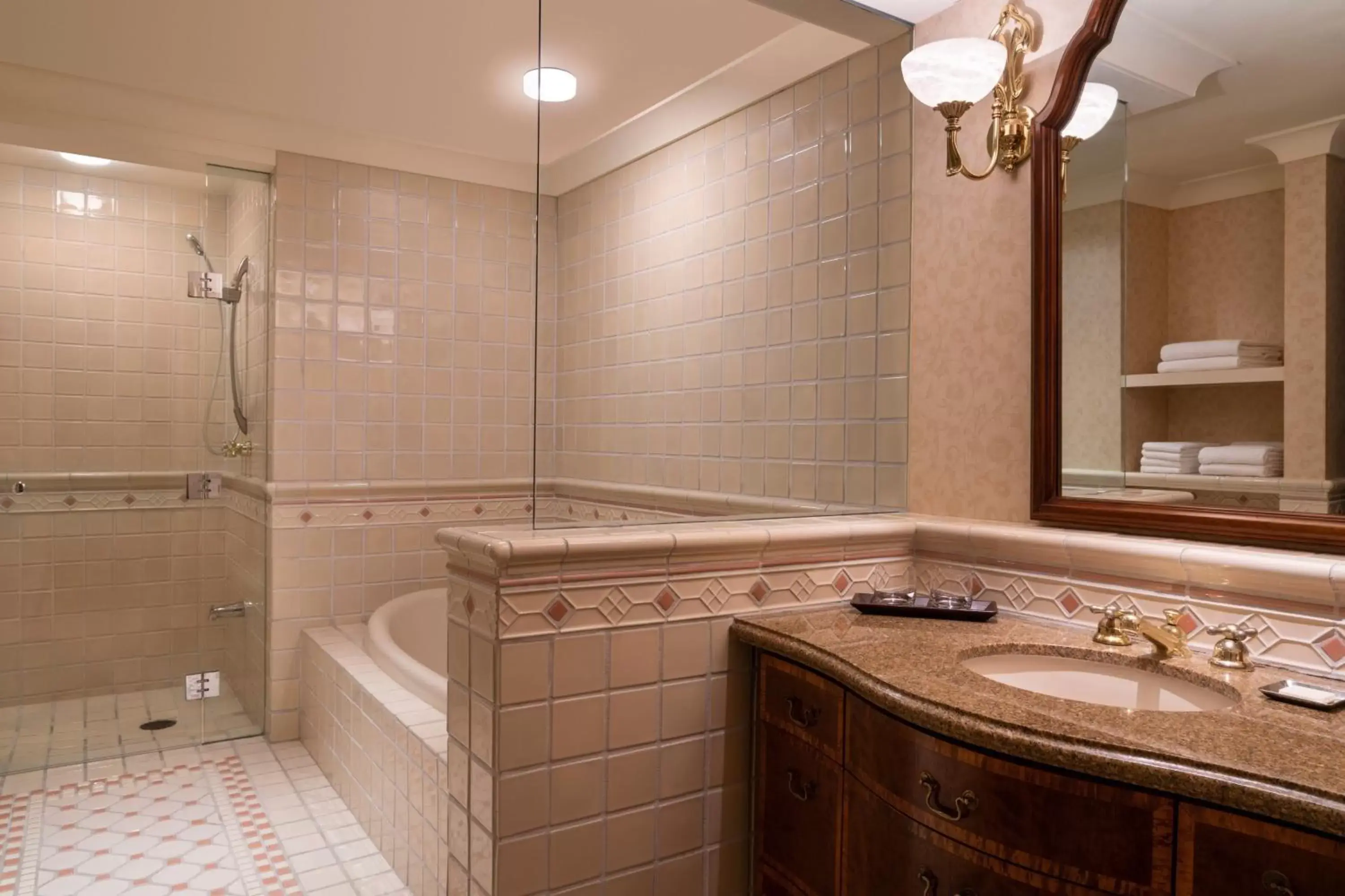 Photo of the whole room, Bathroom in The Royal Hawaiian, A Luxury Collection Resort, Waikiki