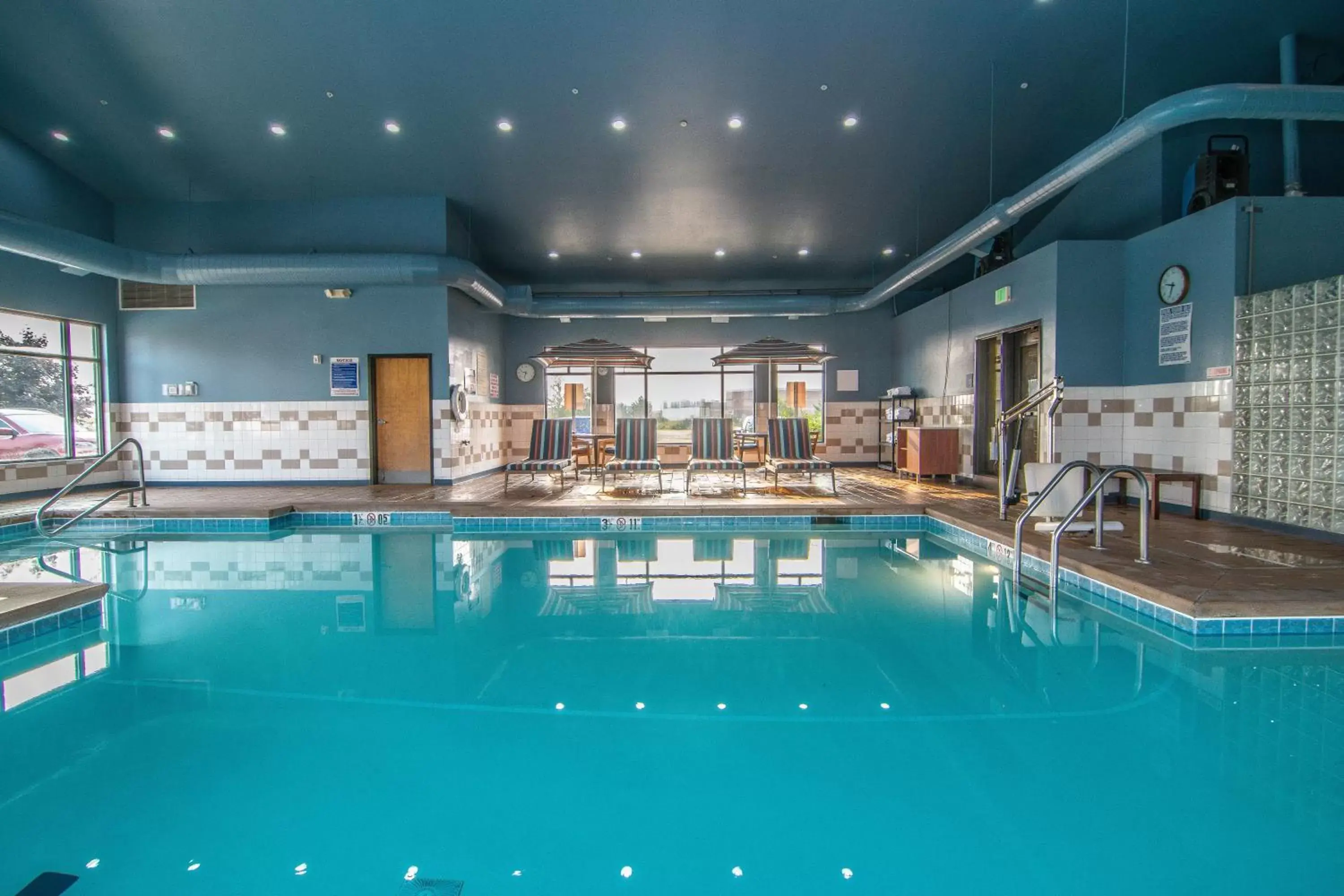 Swimming Pool in Holiday Inn Express Hotel & Suites Kalispell, an IHG Hotel