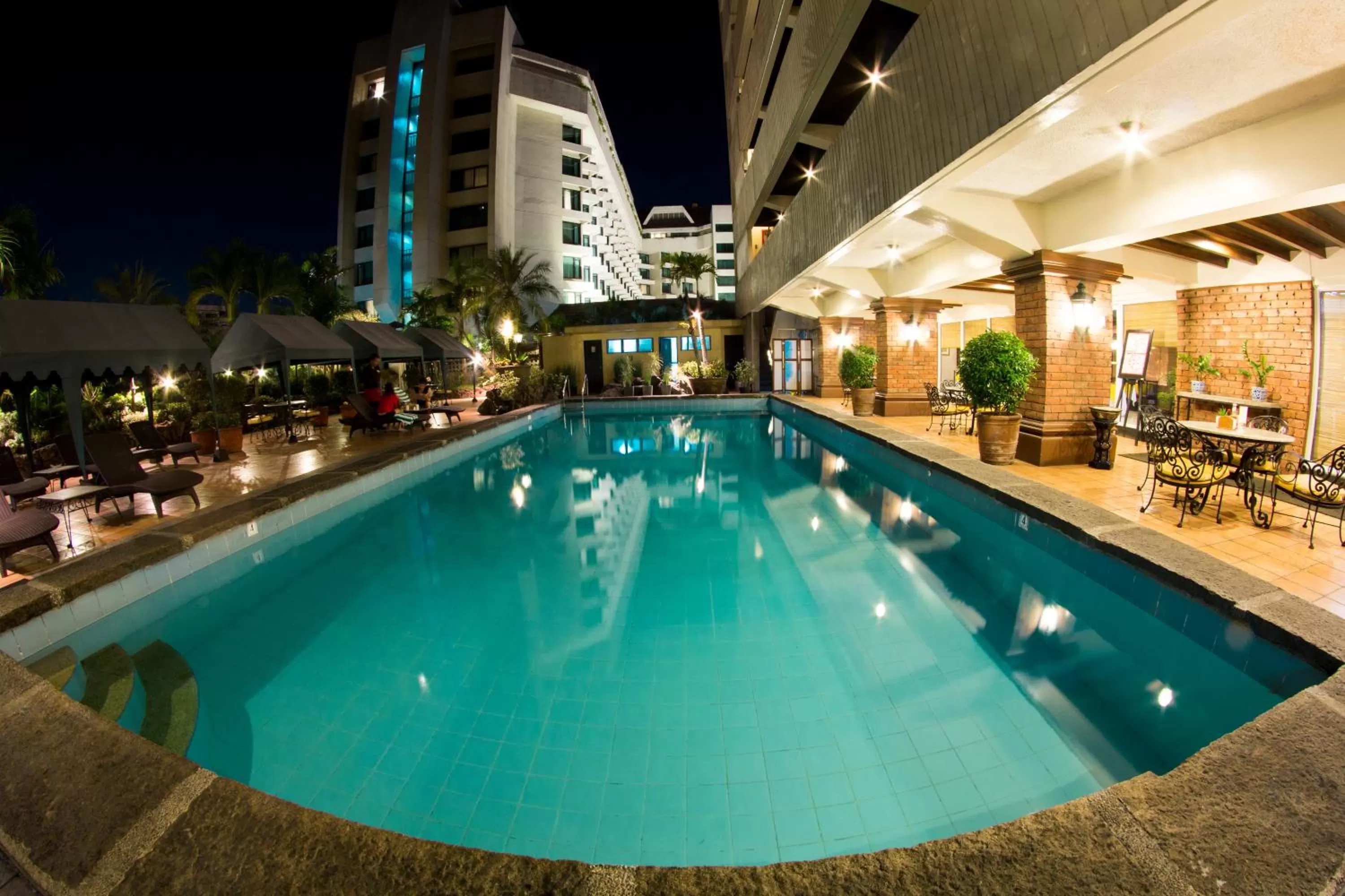 Swimming pool in Copacabana Apartment Hotel