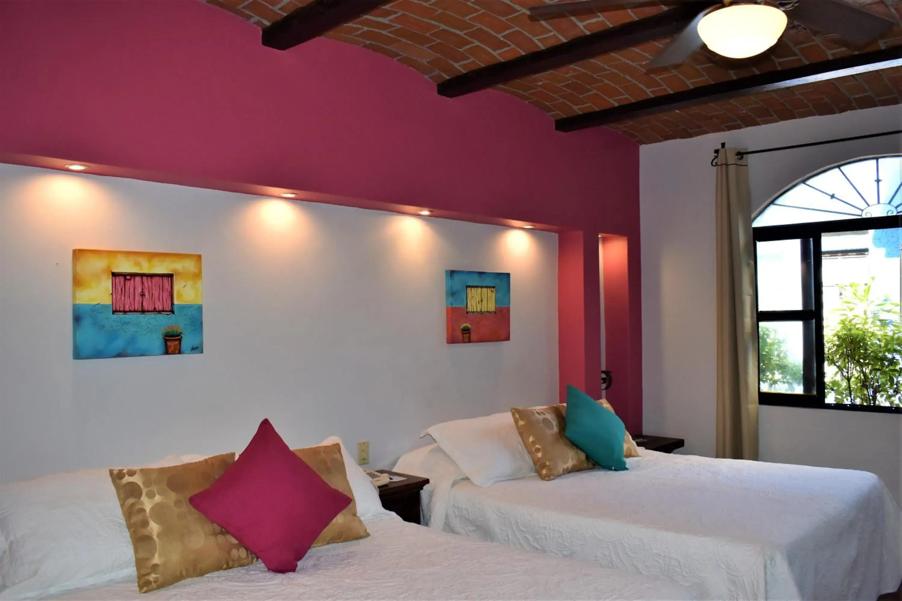 Bedroom, Bed in La Villa Del Ensueno Boutique Hotel