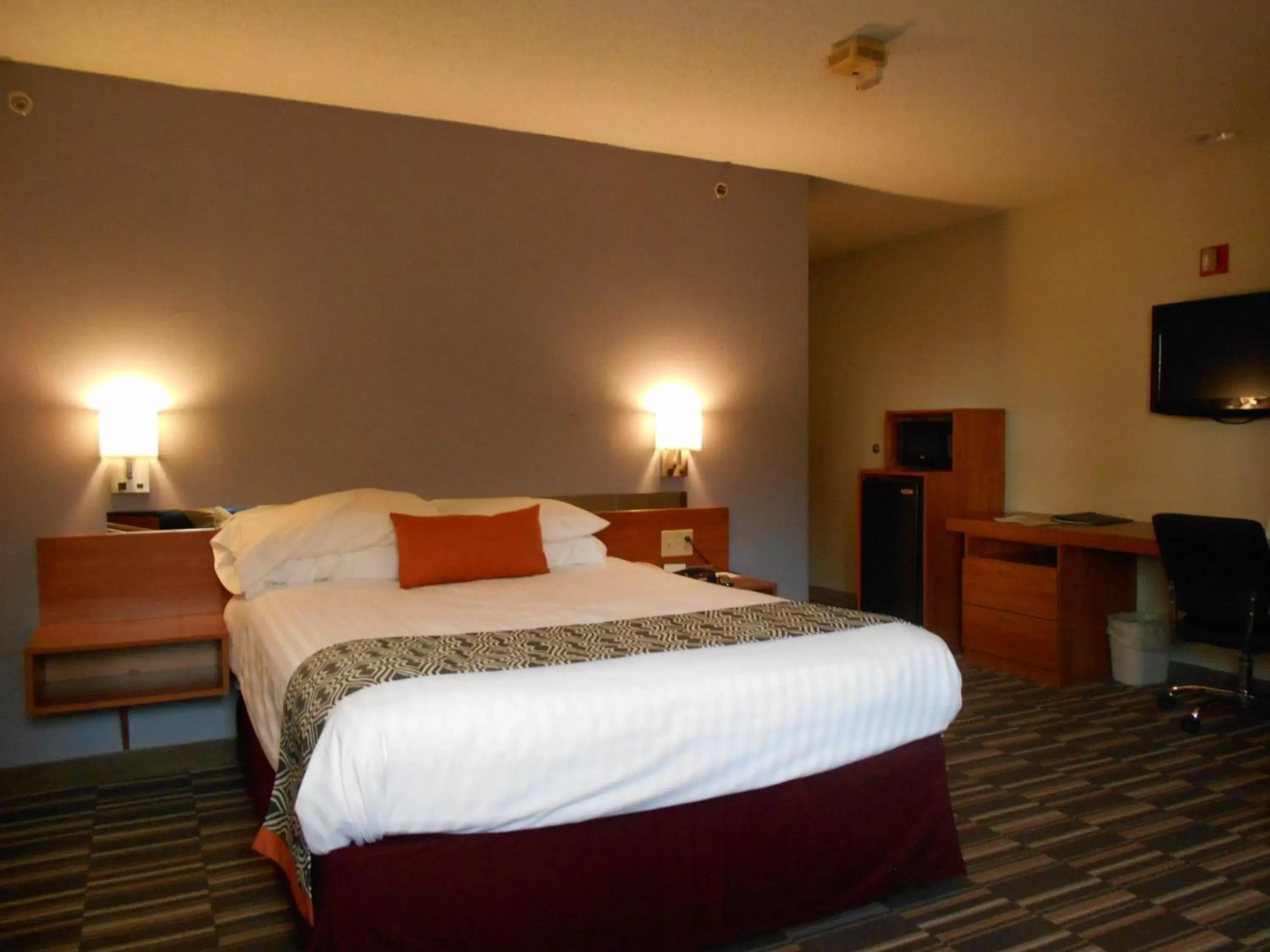 Photo of the whole room, Room Photo in Microtel Inn by Wyndham - Albany Airport