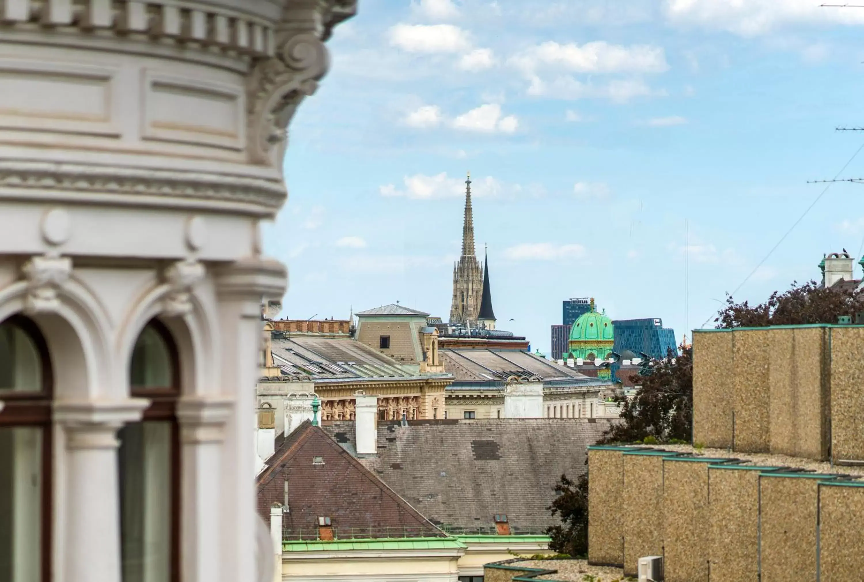 City view in Hotel Rathaus - Wein & Design City view in Hotel Rathaus - Wein & Design