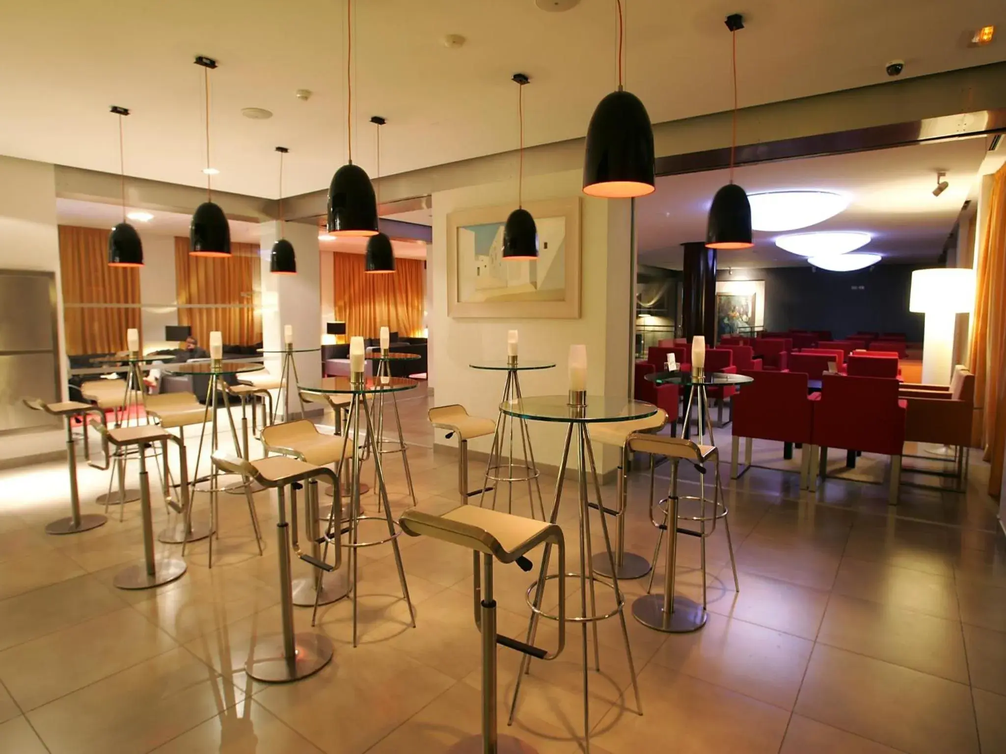 Lounge or bar, Restaurant/Places to Eat in Hotel Simbad Ibiza & Spa