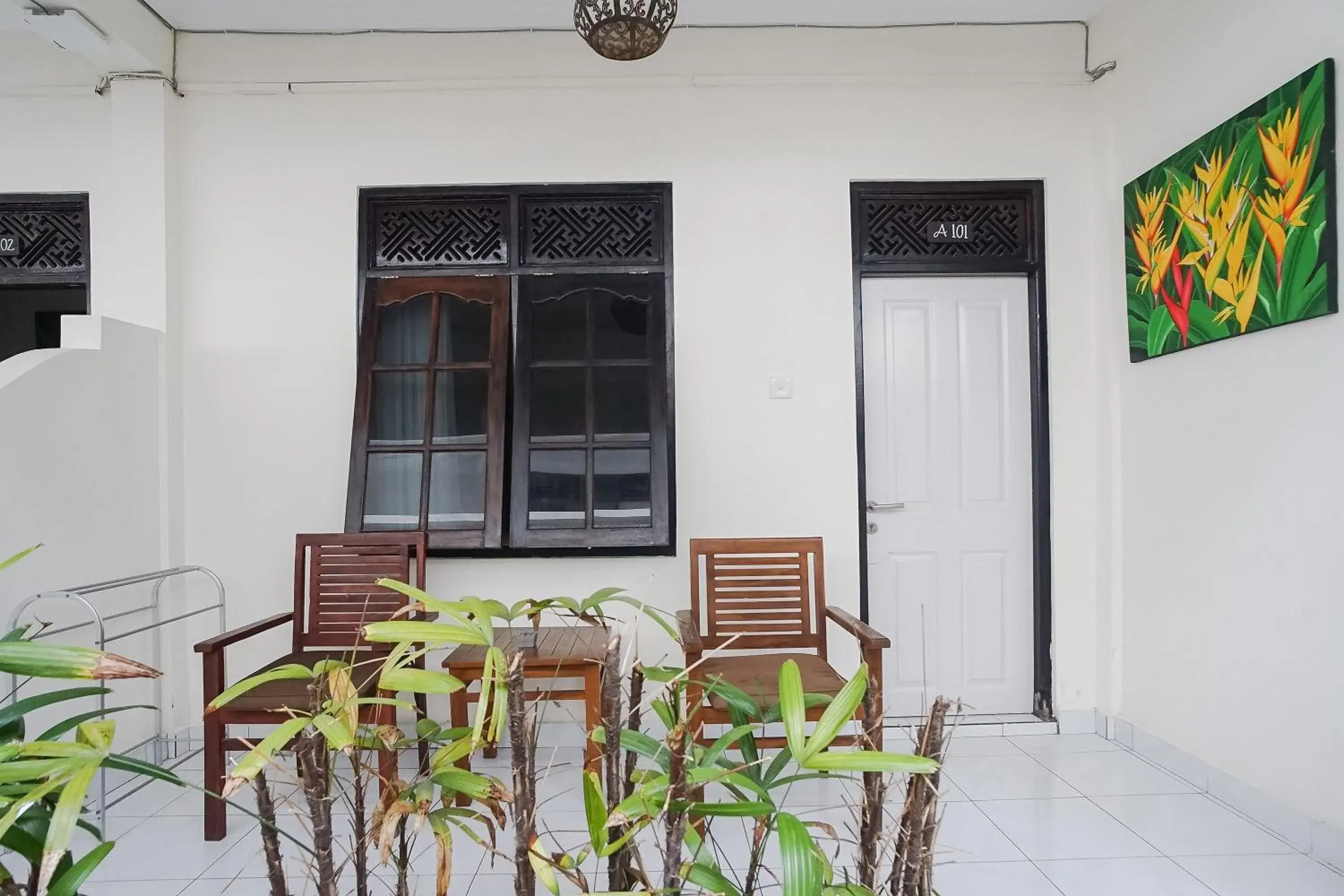 Balcony/Terrace in City Garden Bali Dwipa Hotel