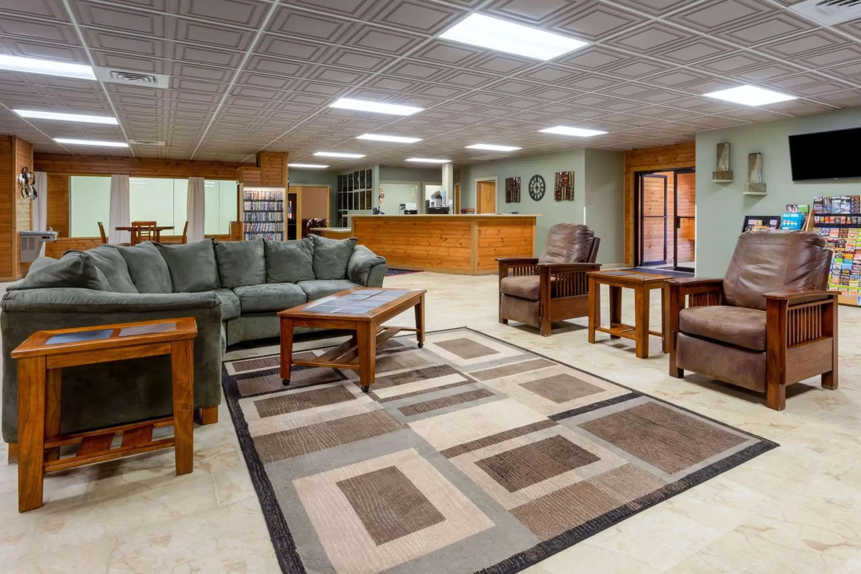 Lobby or reception, Lobby/Reception in Tamarack Wisconsin Dells, a Ramada by Wyndham