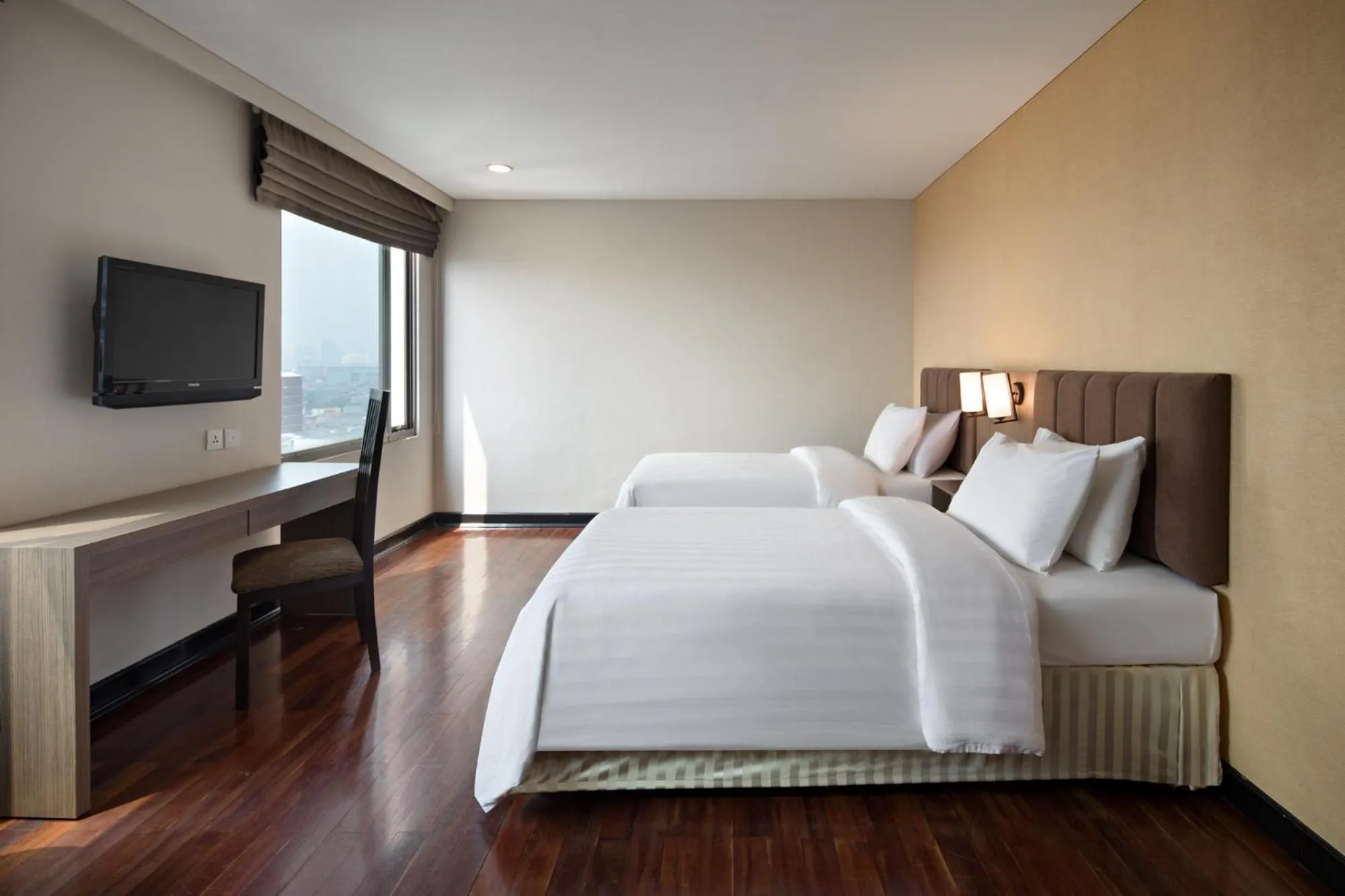 Bedroom, Bed in Golden Boutique Hotel Kemayoran