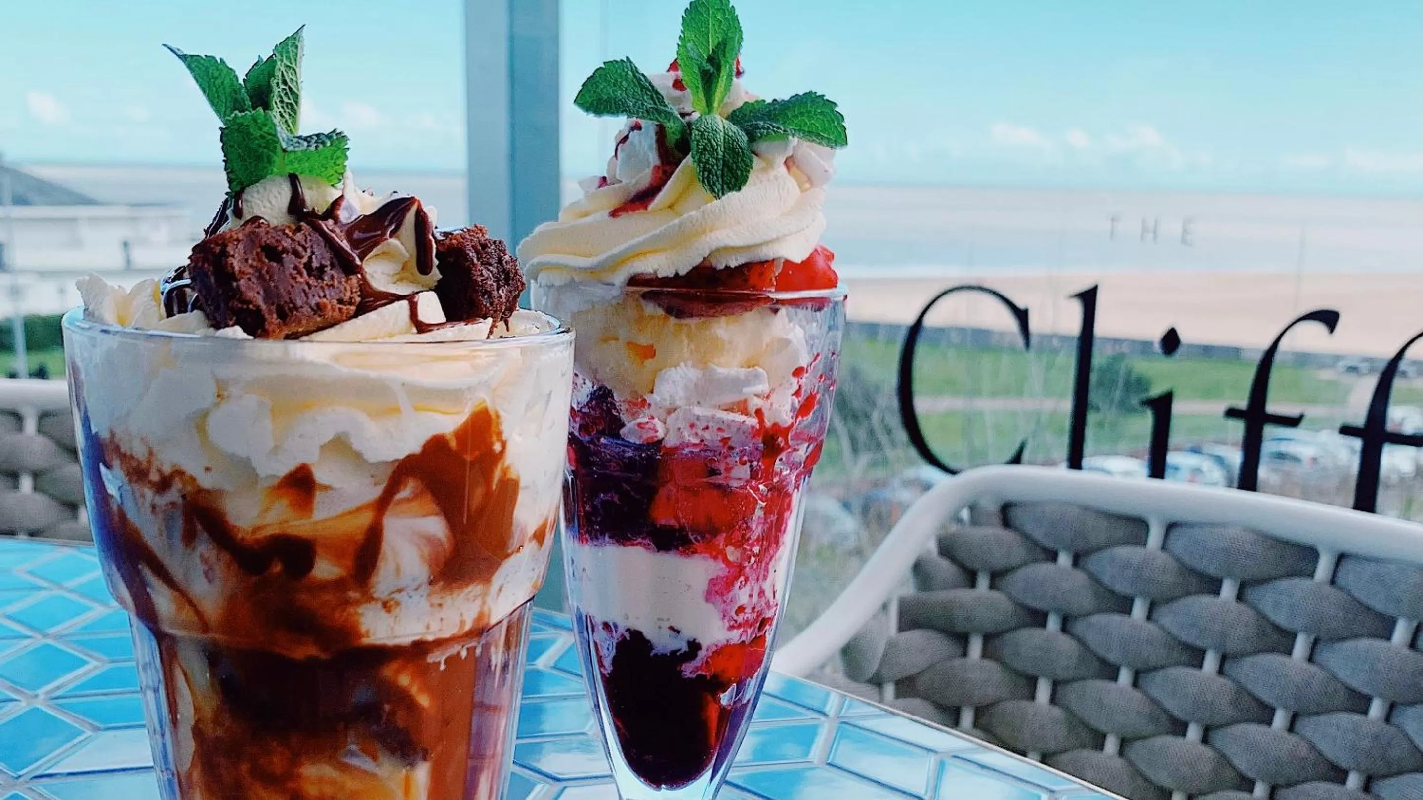 Food close-up in Cliff Hotel