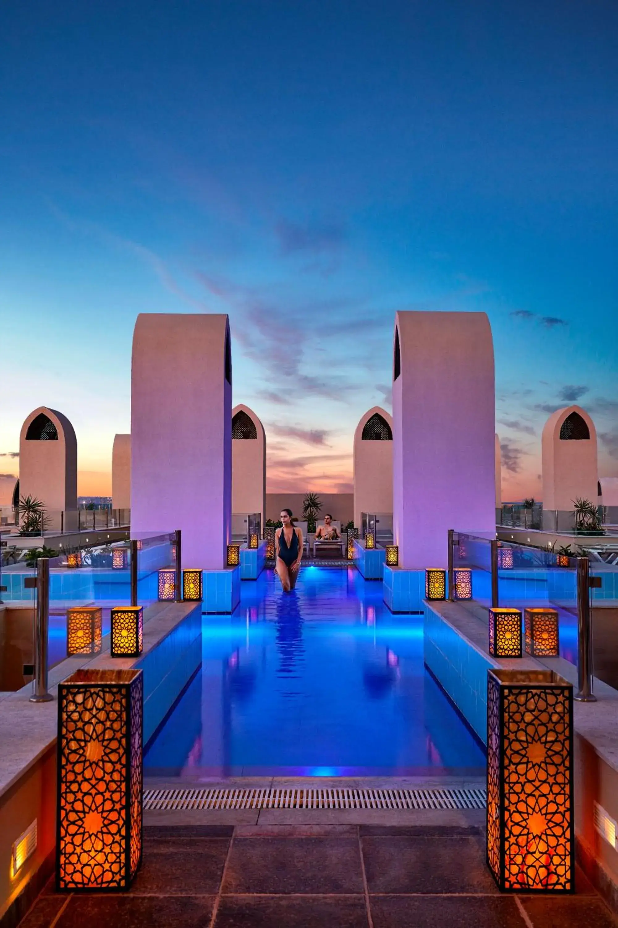 Pool view in Steigenberger Aqua Magic Red Sea