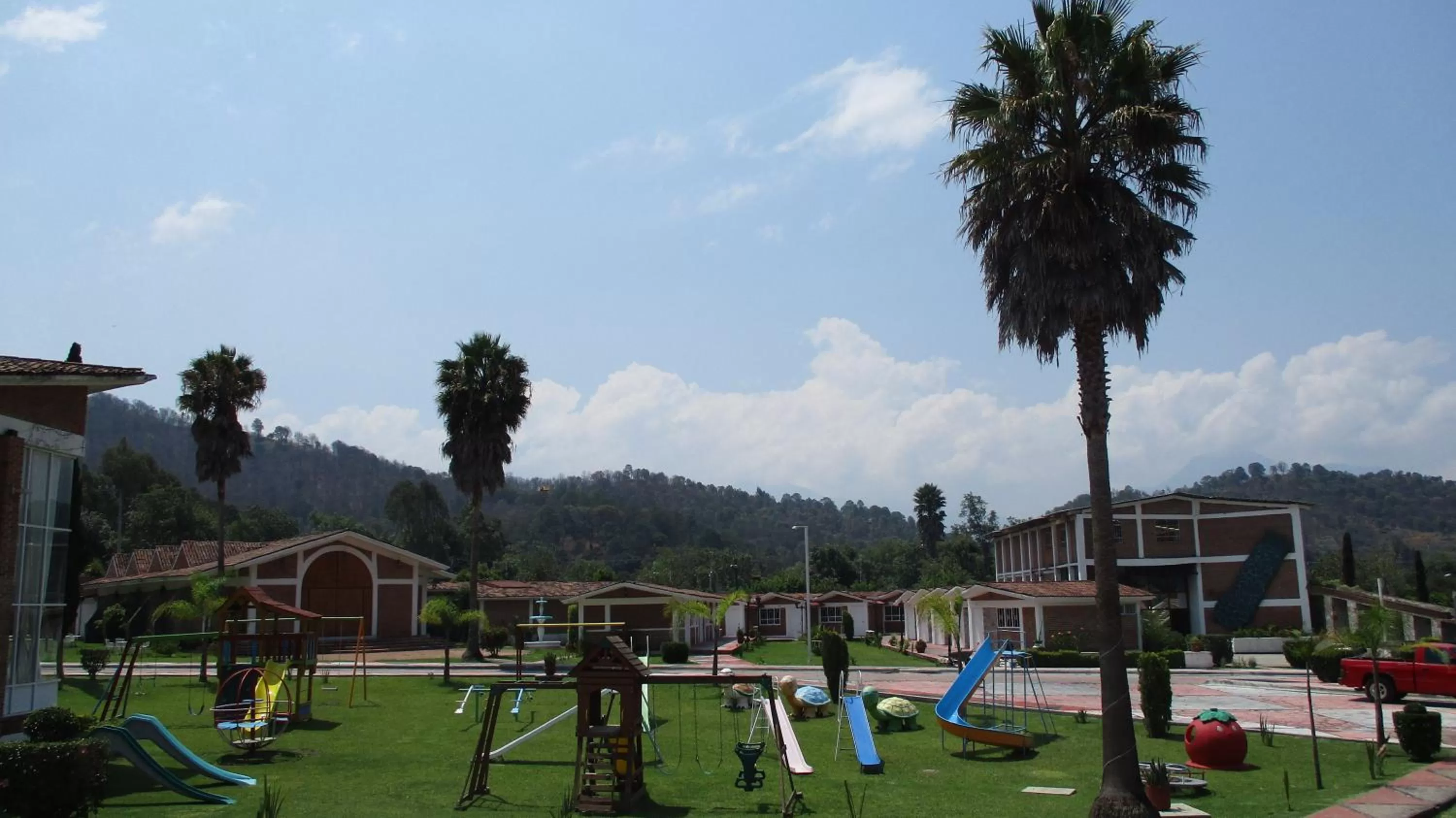Garden in Hotel Villa Monarca Inn
