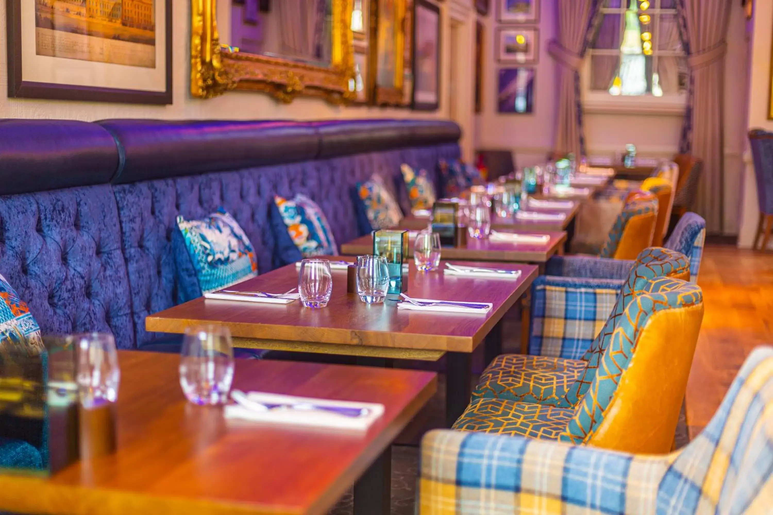 Dining area, Restaurant/Places to Eat in The Rutland Arms Hotel, Bakewell, Derbyshire