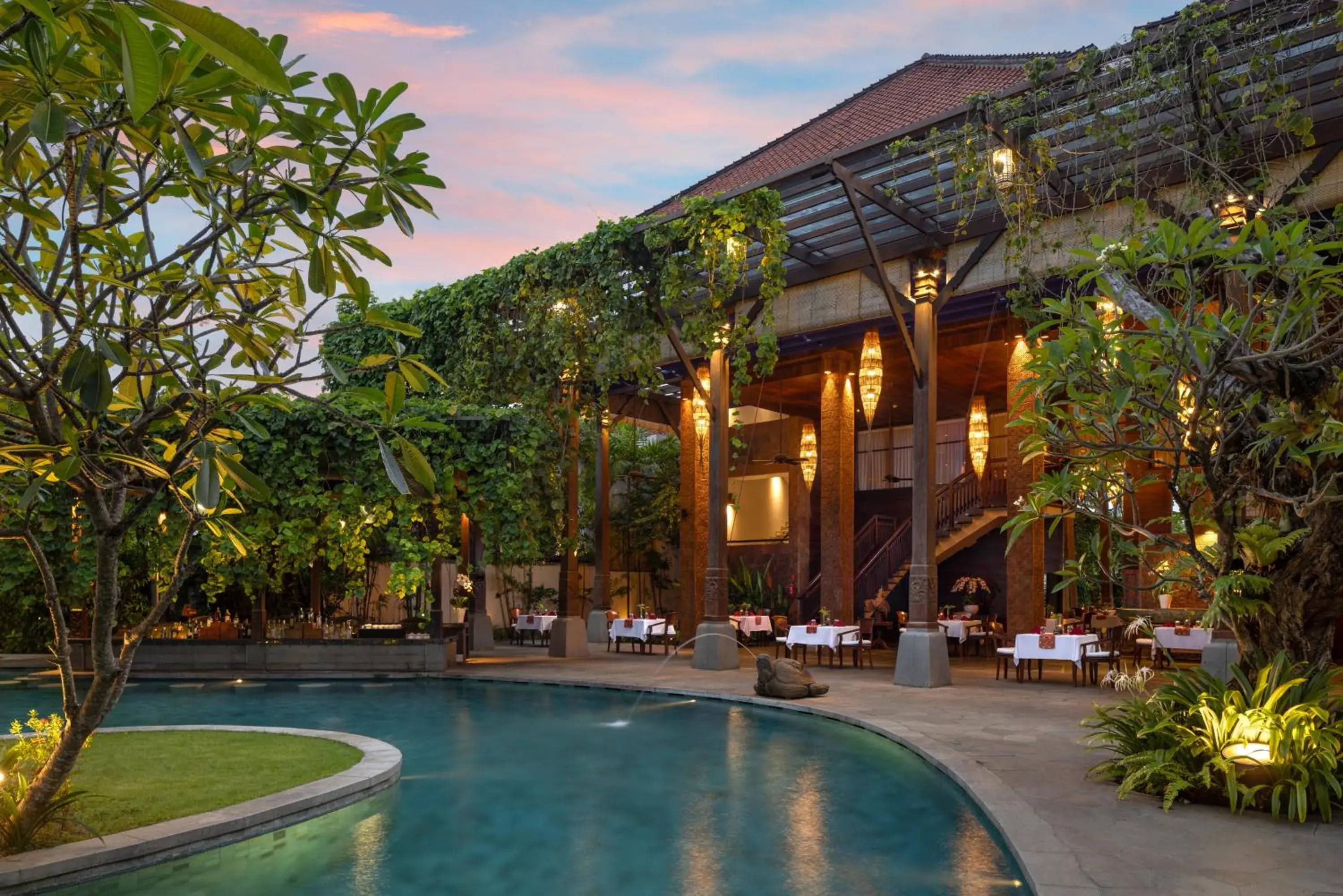 Restaurant/places to eat, Property Building in The Alantara Sanur