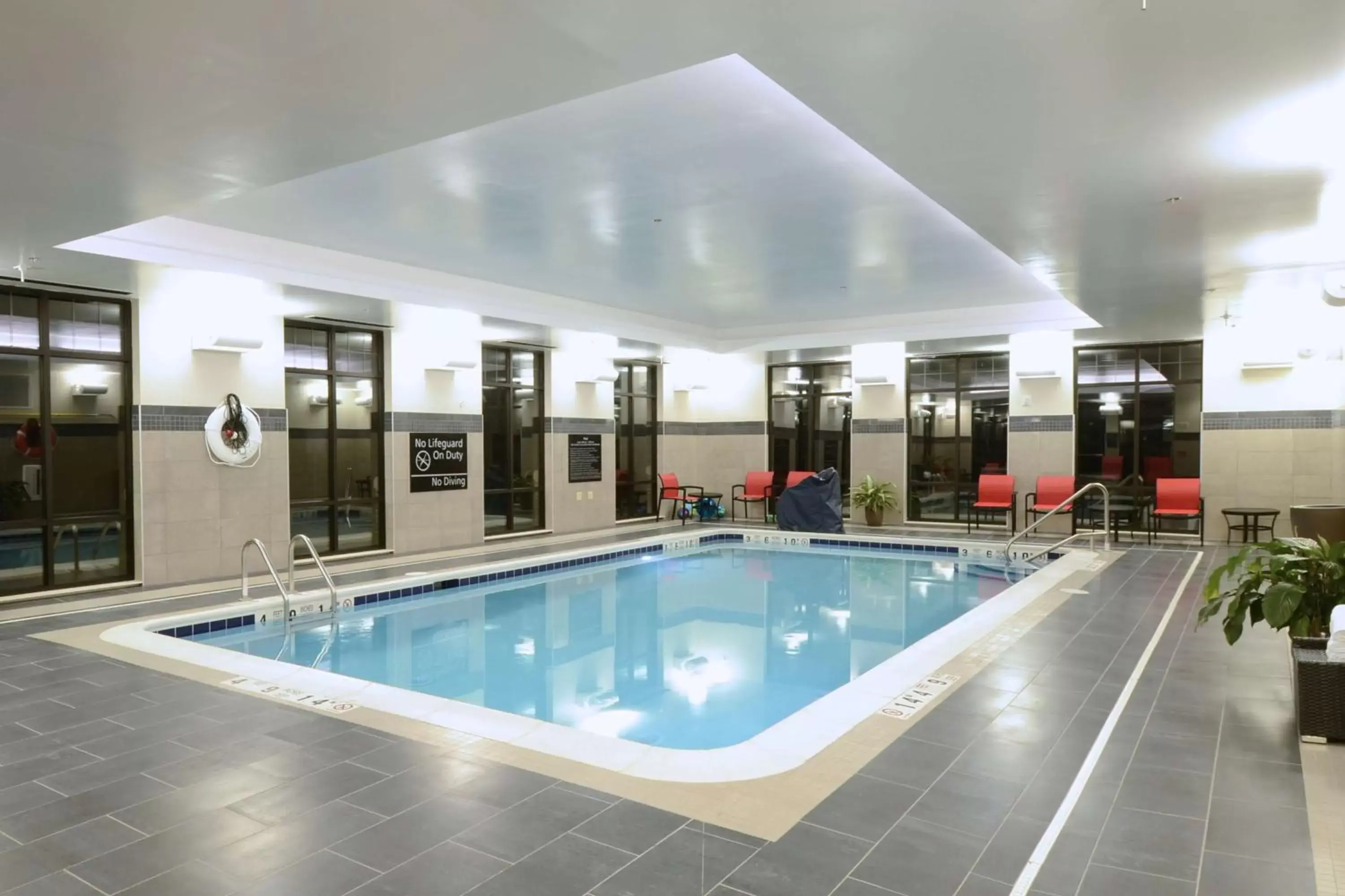 Pool view, Swimming Pool in Hampton Inn & Suites Cazenovia, NY