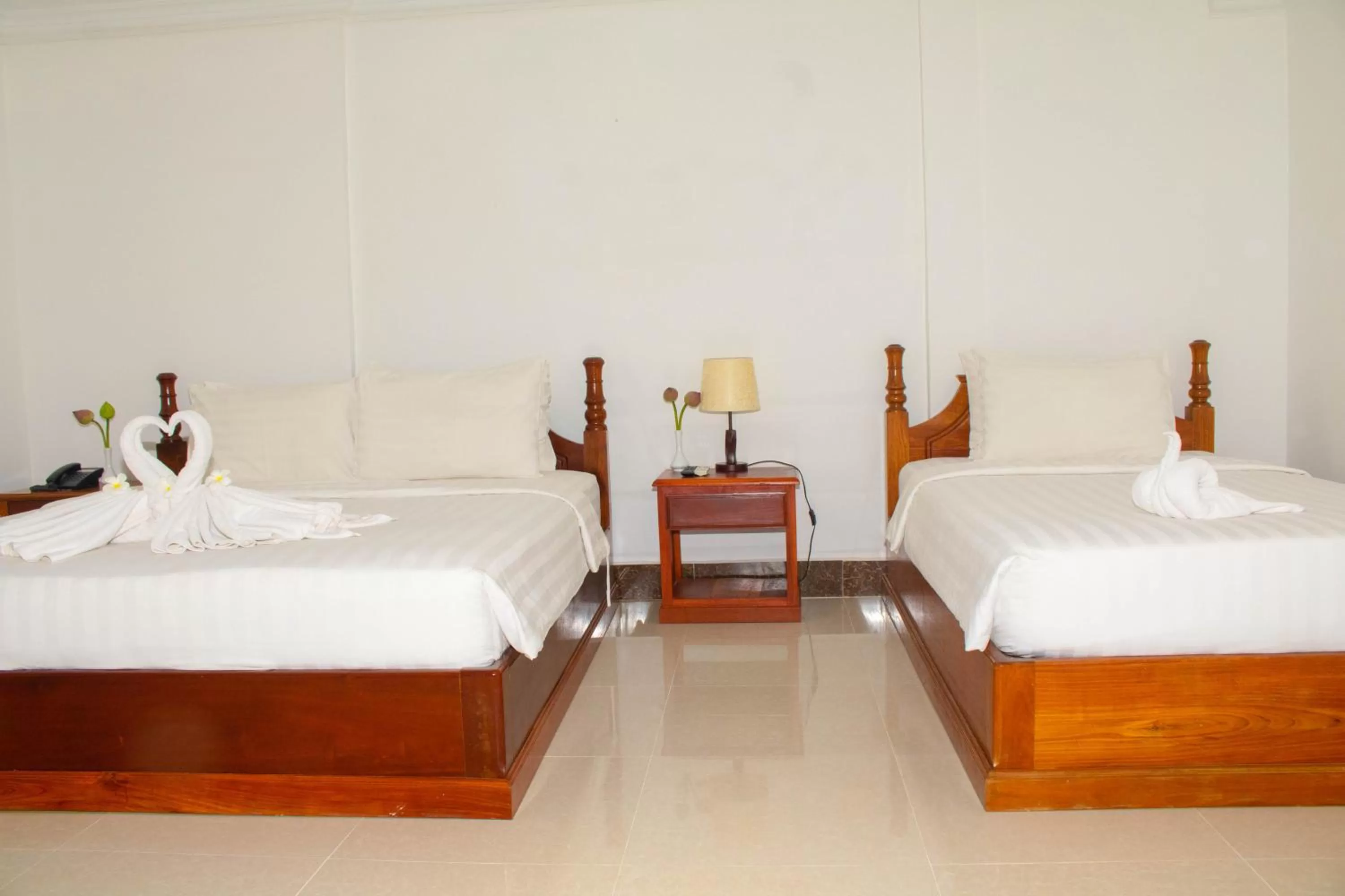 Bed in The Blanc Residence