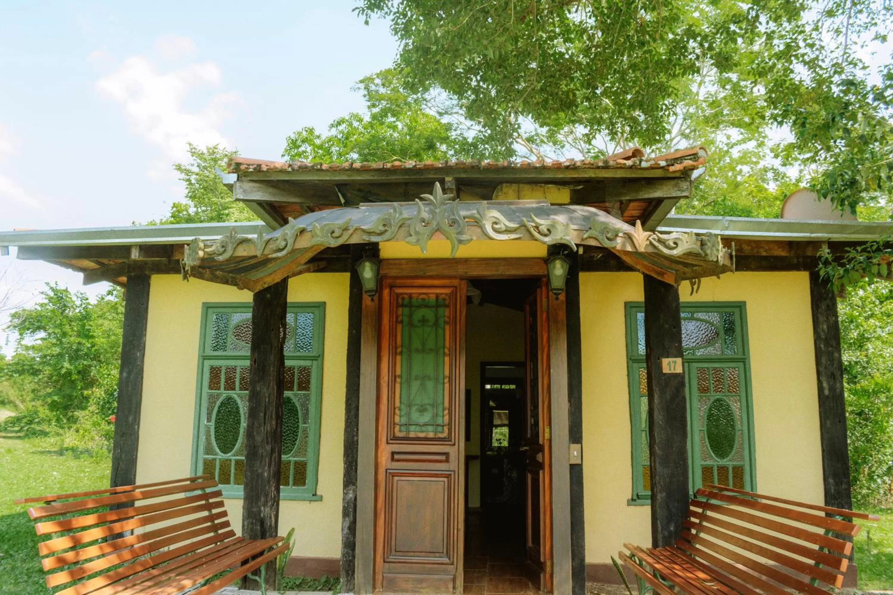 Facade/entrance in Hotel Santa Esmeralda